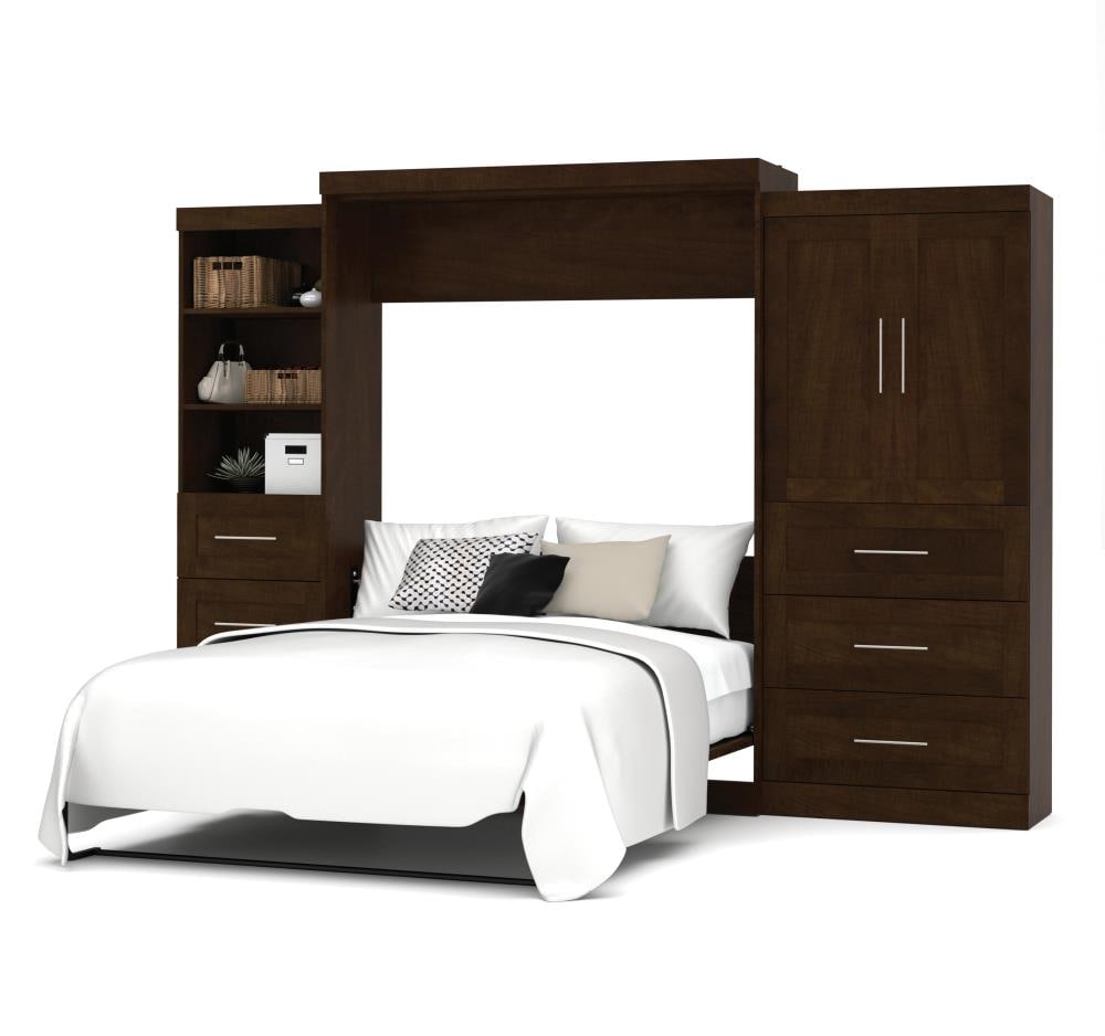 Bestar 26889-69 Pur Chocolate Queen Composite Murphy Bed