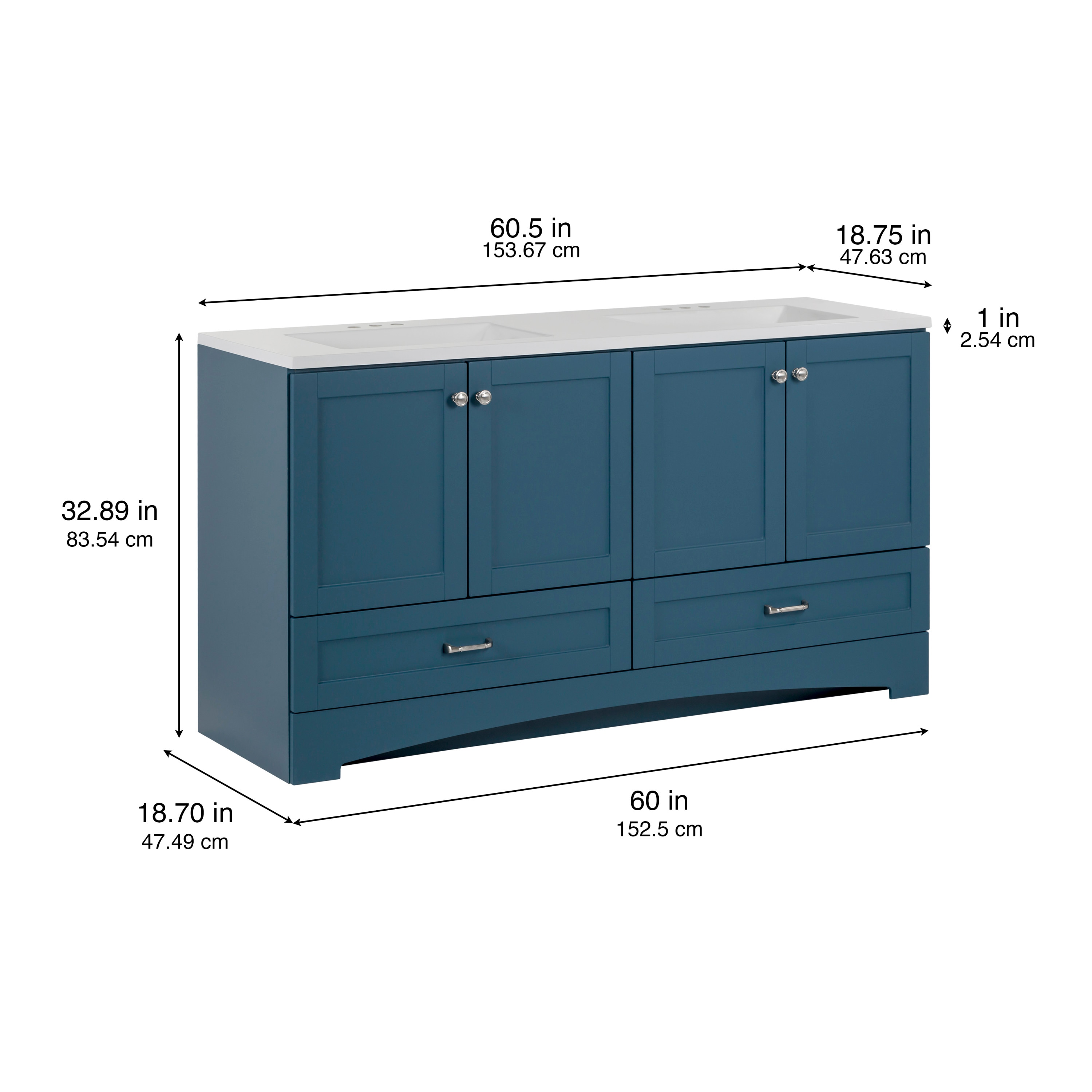 Diamond NOW C60W30331 Bath-Vanity-Combo - View #5