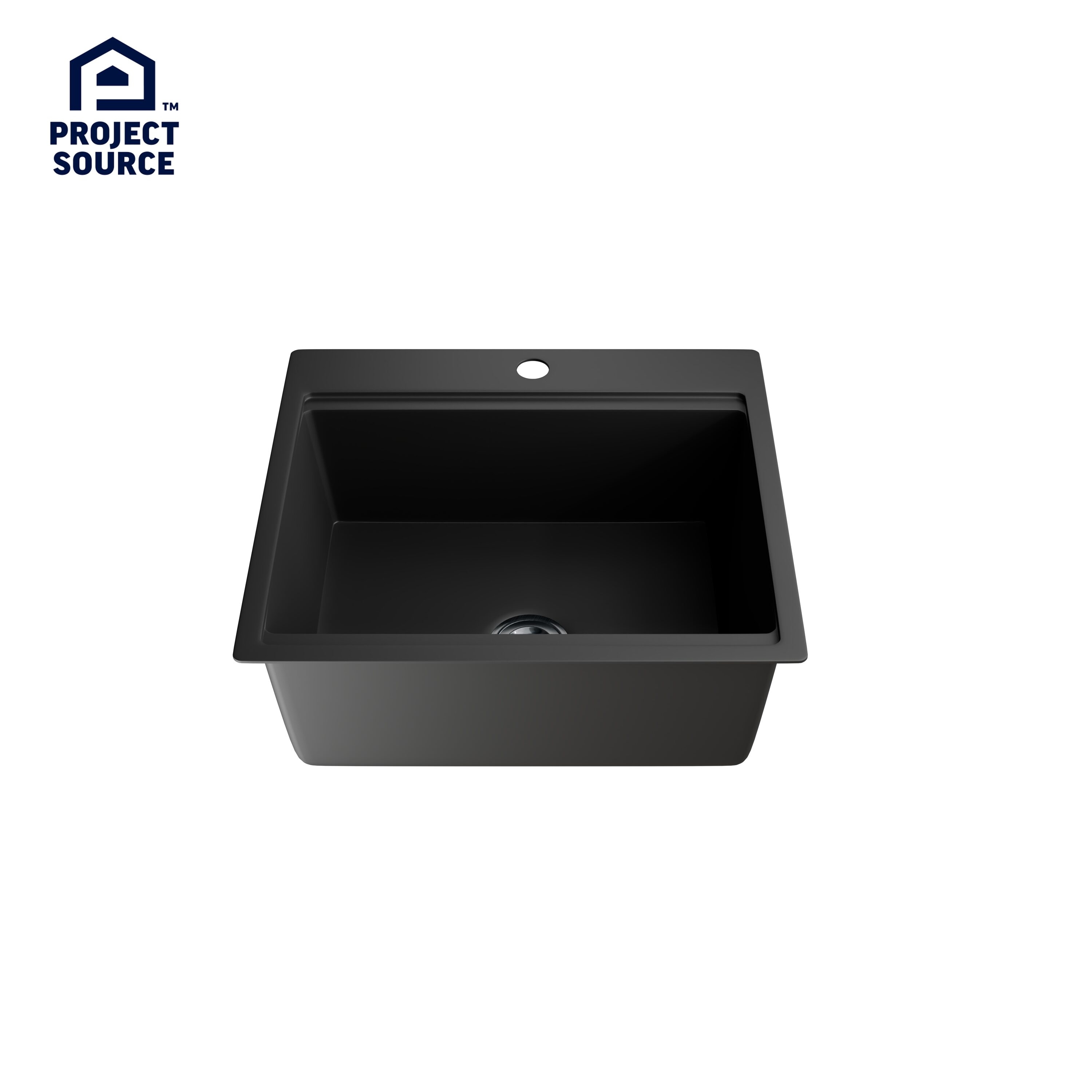 Project Source LB2522SL BLK Kitchen-Sinks - View #2