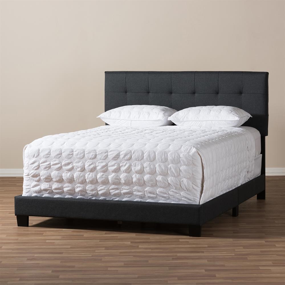 Baxton Studio BROOKFIELD BED in the Beds department at Lowes.com