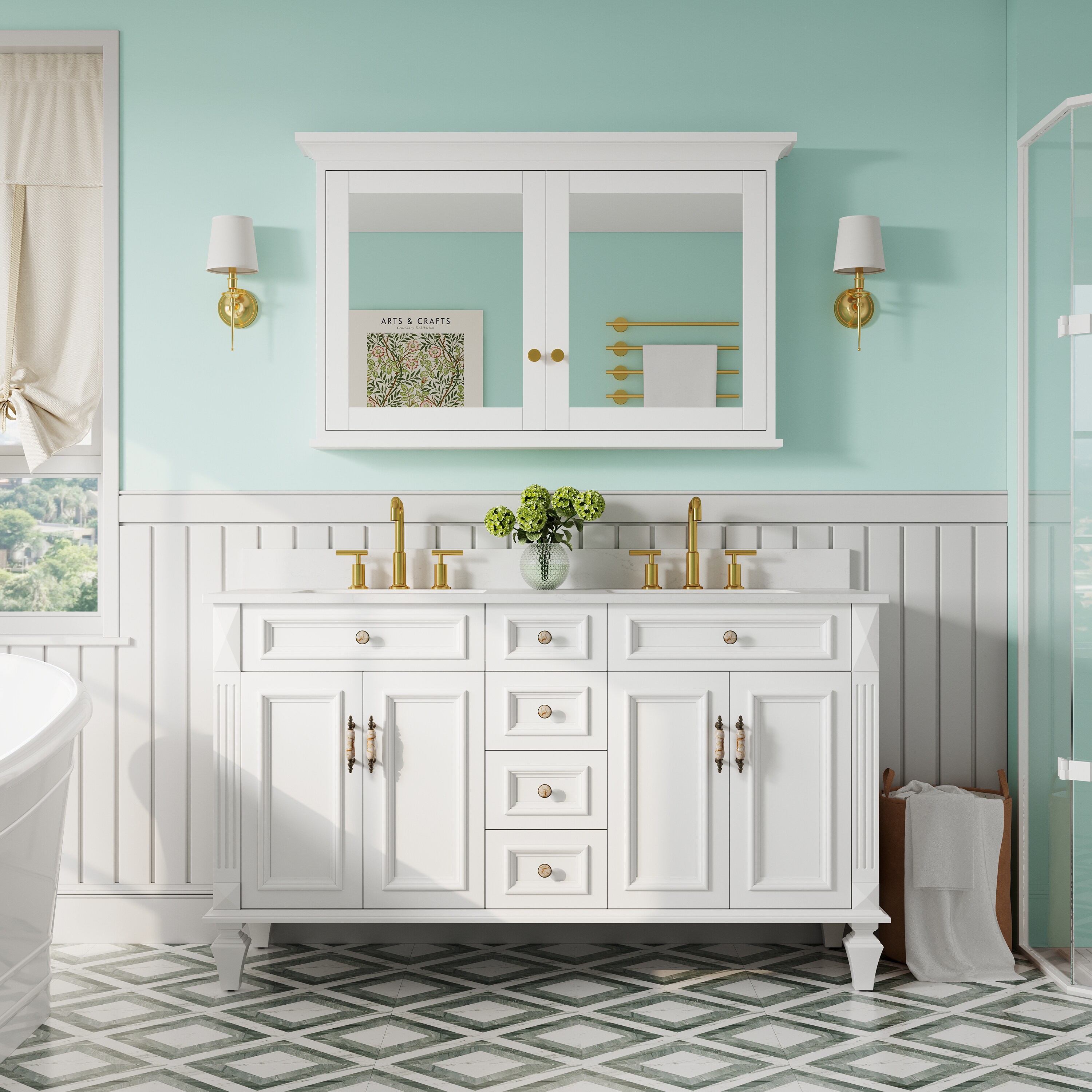 WELLFOR EX-5MC2432LX Bathroom-Medicine-Cabinets - View #7