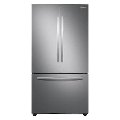 Samsung 28.2-cu ft French Door Refrigerator with Ice Maker (Fingerprint Resistant Stainless Steel) ENERGY STAR Lowes.com