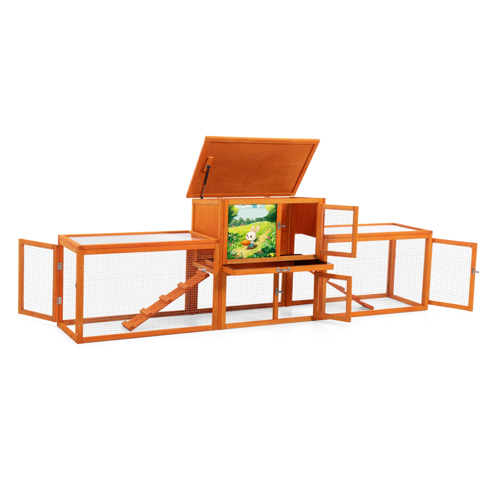 Coziwow CW12E0596-L02 Chicken-Coops-Rabbit-Hutches - View #7