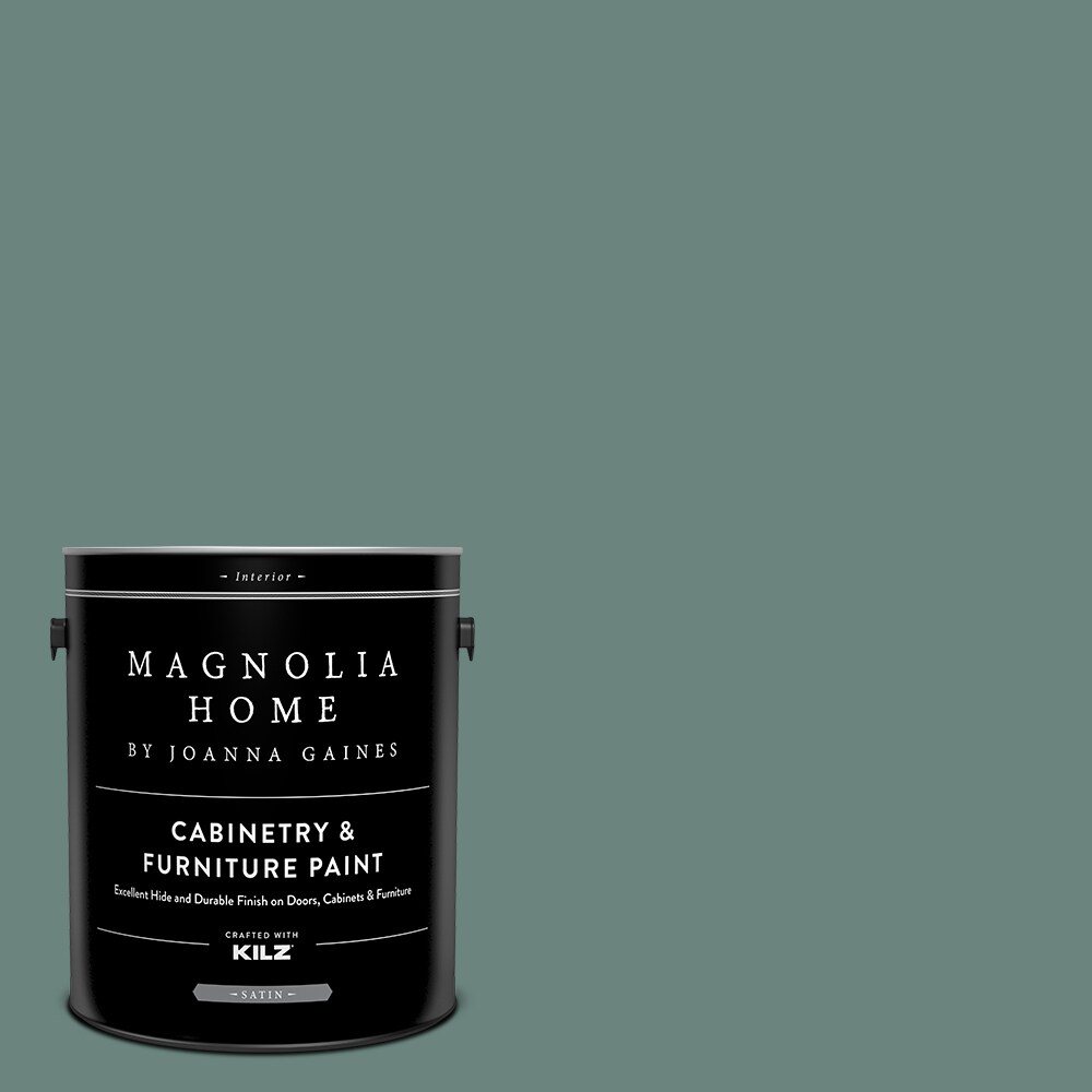 Magnolia Home MAG102-4141123  by Joanna Gaines Satin Tranquility MAG102 Tintable Cabinet Furniture Paint Enamel ( 1-gallon )