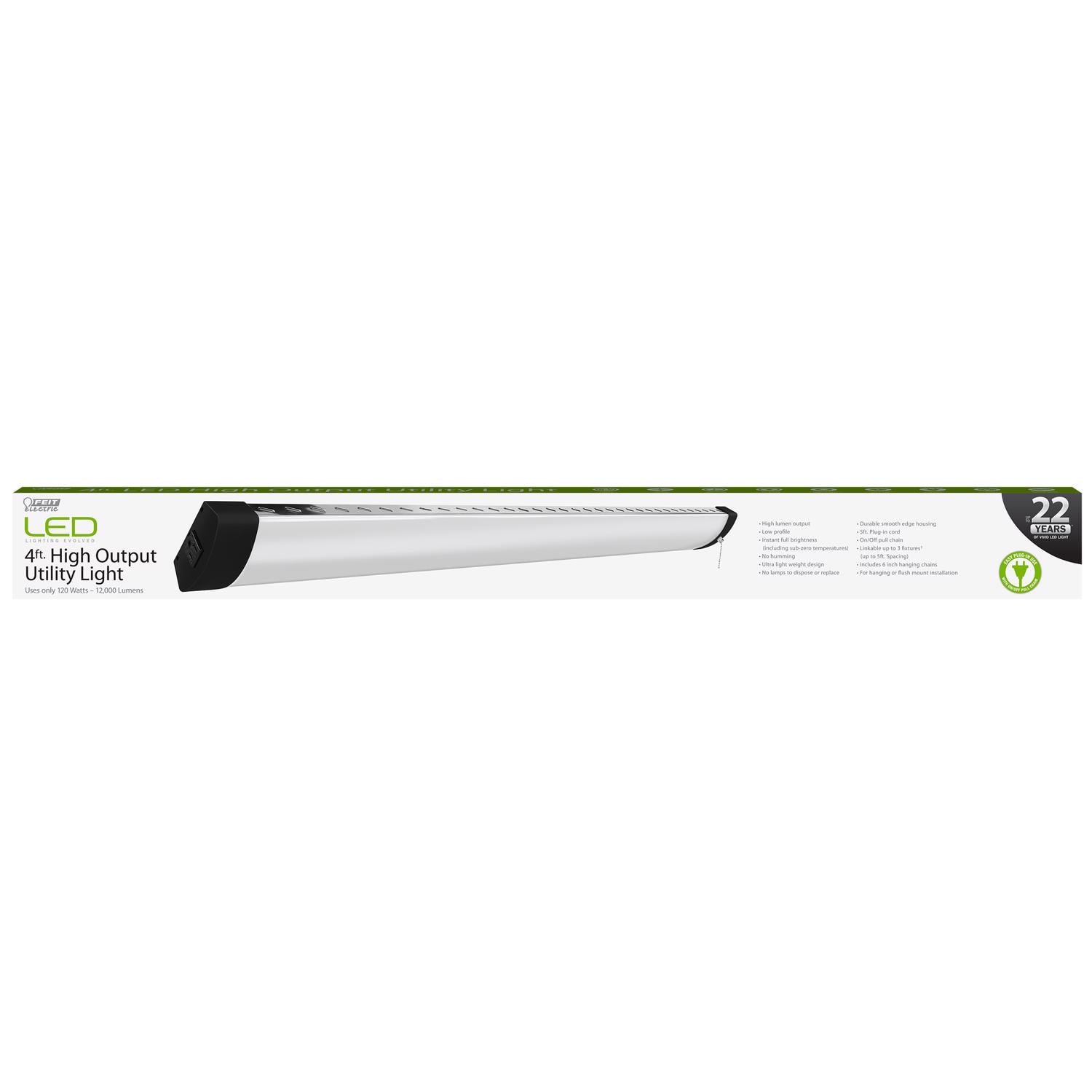Feit Electric Feit 47 in. 1-Light lights 120 W LED Shop Light