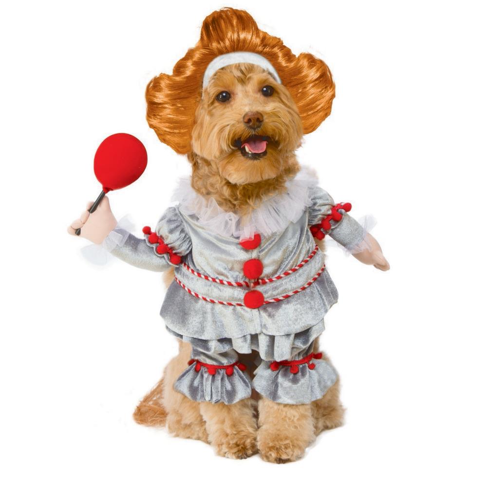 Rubie's Costumes Large Polyester Pennywise Costume Dog Costume in