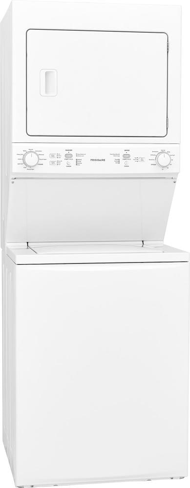 Frigidaire Electric Stacked Laundry Center with 3.9-cu ft Washer and 5. ...