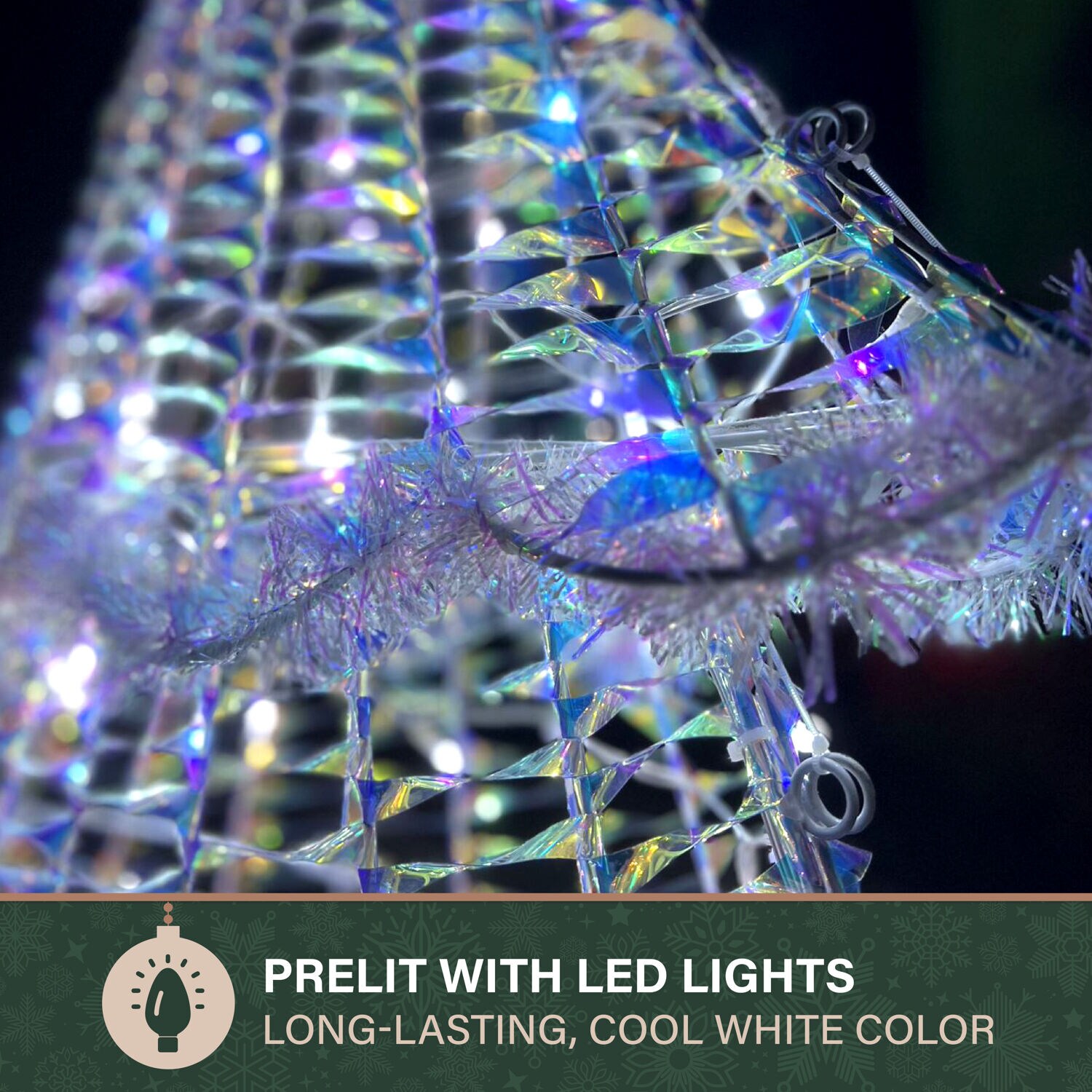 Fraser Hill Farm FFCHLED060-TR1-IRD Outdoor-Christmas-Decor - View #4