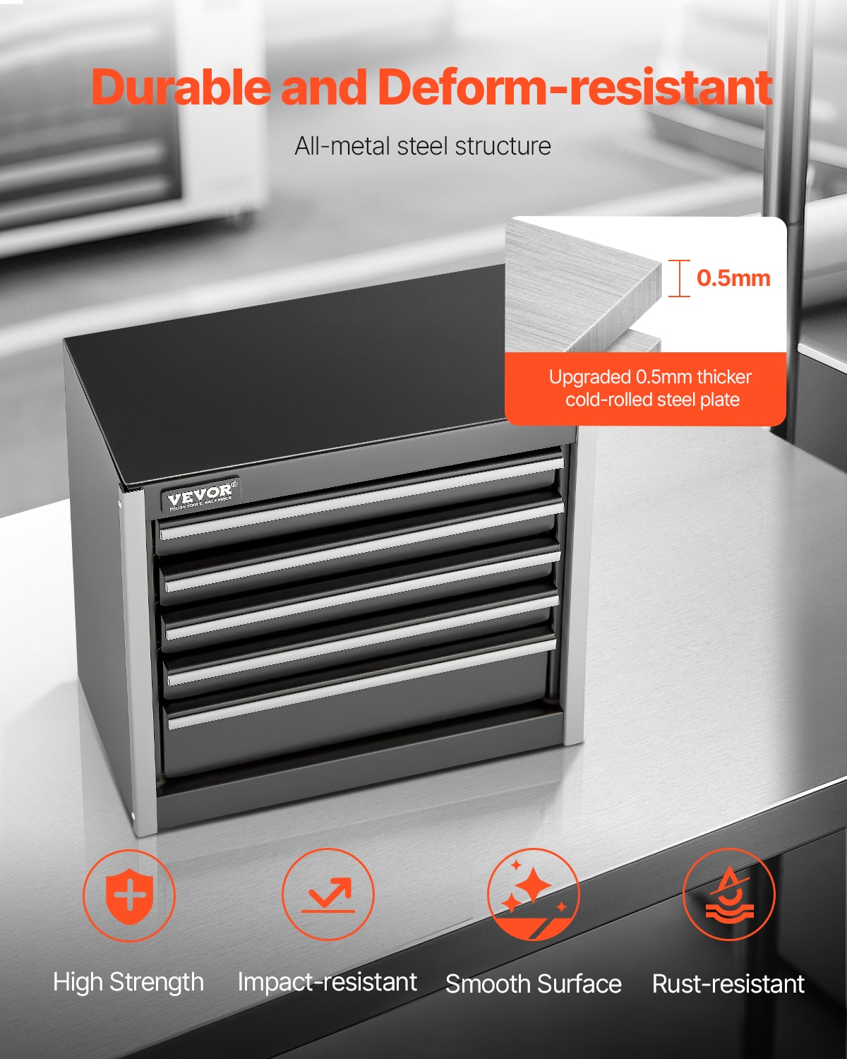 VEVOR DDGJJ3C7C000QJZS5V0 Tool-Storage-Access - View #7