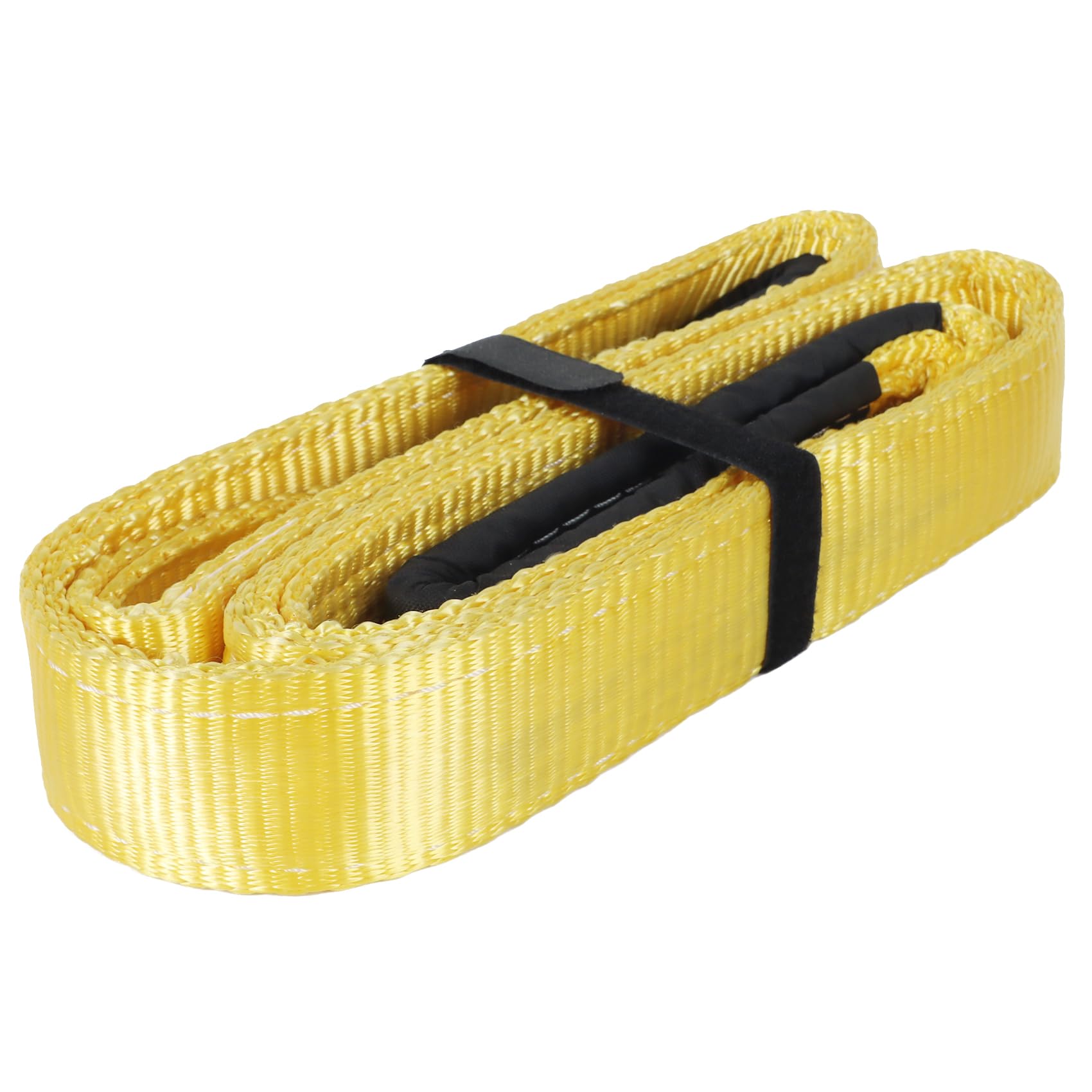 Adrinfly  Lift Sling Straps 2 Inch by 4 Foot Heavy Duty Flat Eye Nylon Lifting Straps for Hoist Moving Rigging Furniture Appliances Machine Tree
