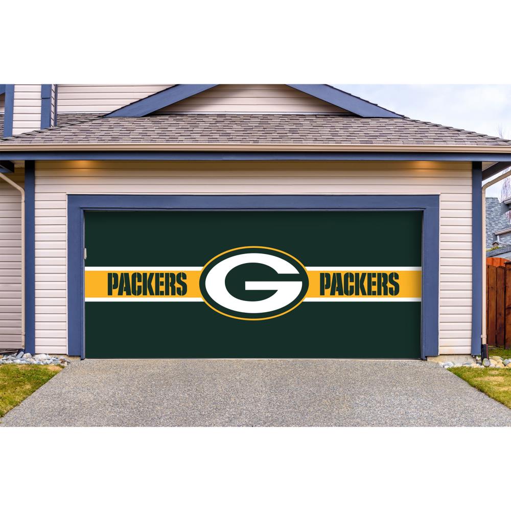 Imperial International 16-ft W x 7-ft H Minnesota State Vikings Double Garage  Door Cover Kit at