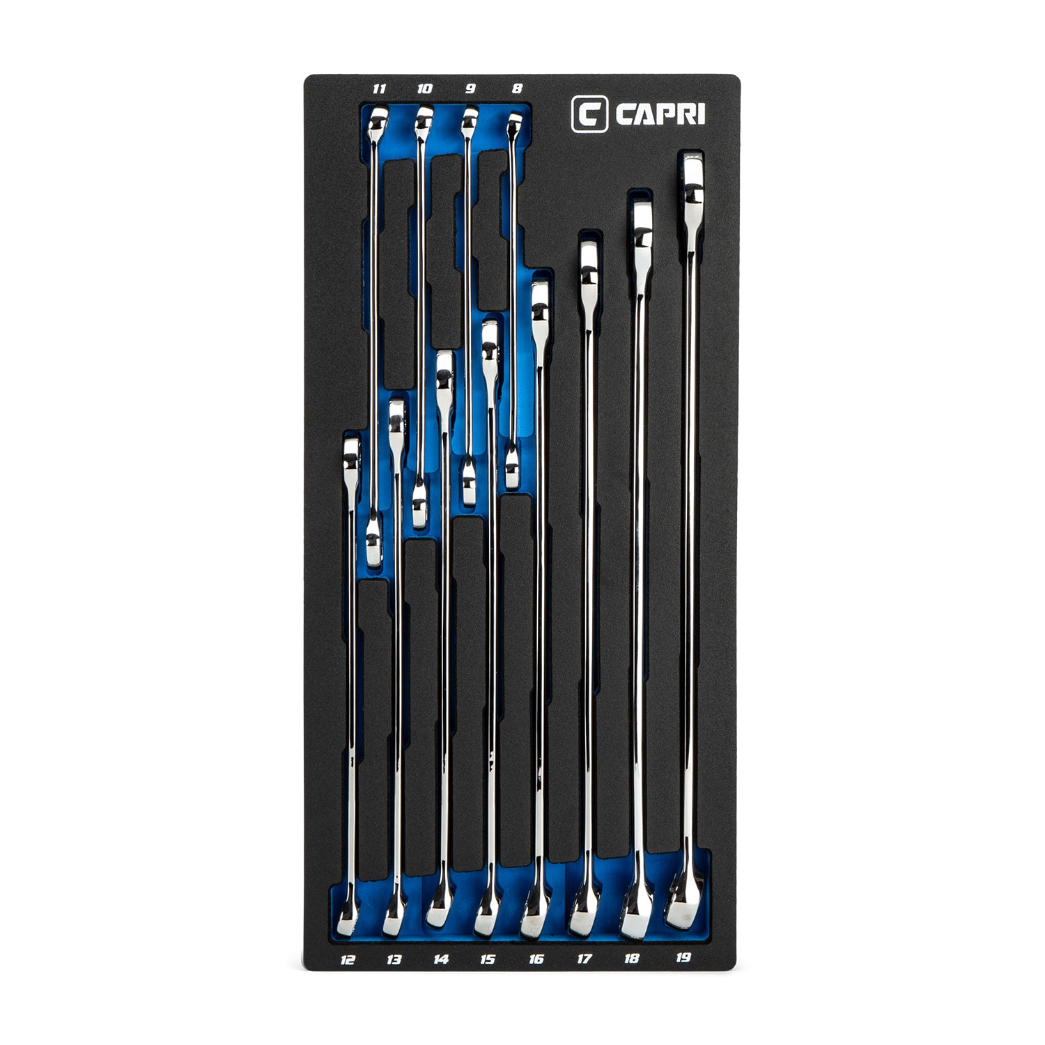Capri Tools CP11750-12MT 12 -Piece Set 6-point Metric Standard Combination Wrench (no case)