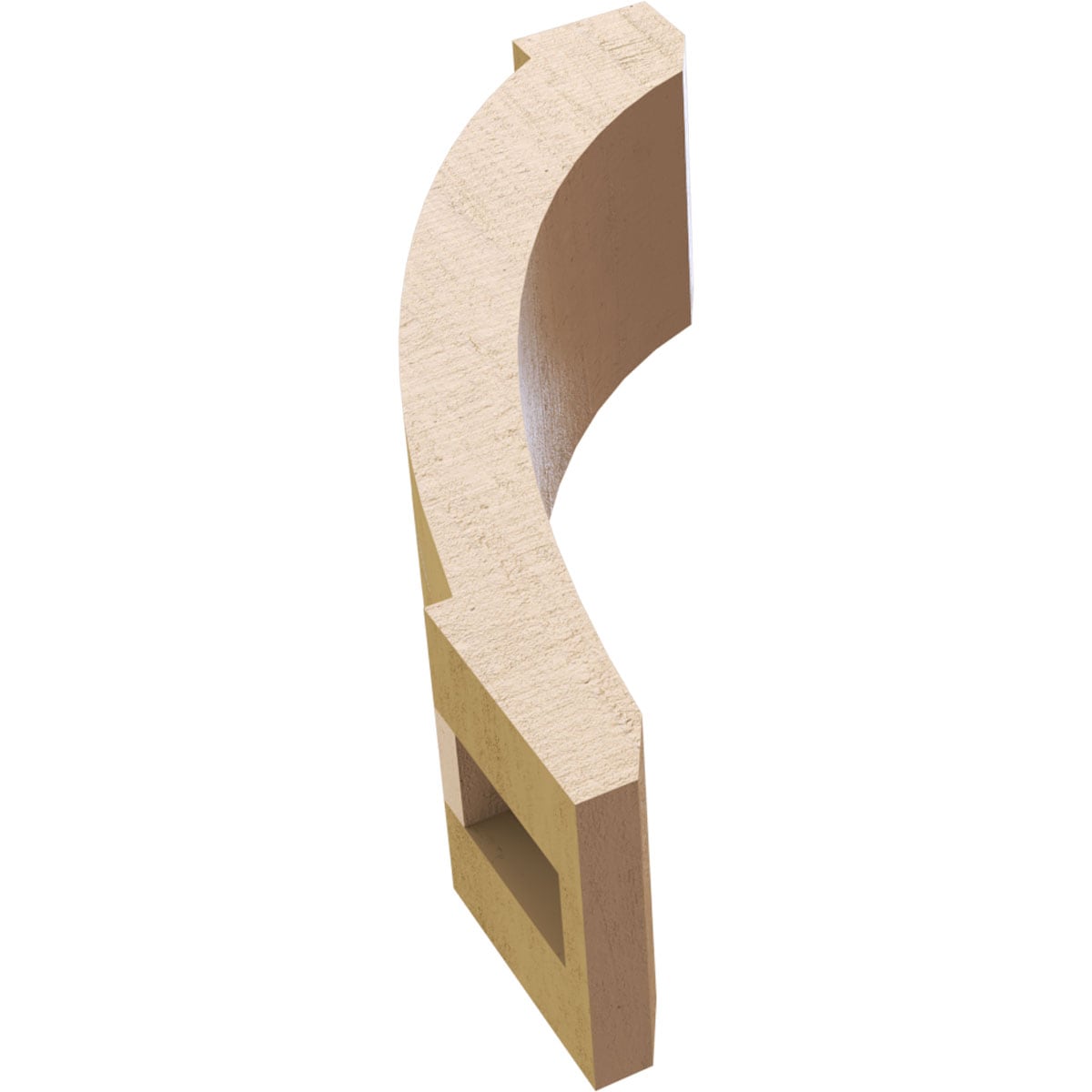 Ekena Millwork BRCUR03X06X10LFTRCPR braces - View #7