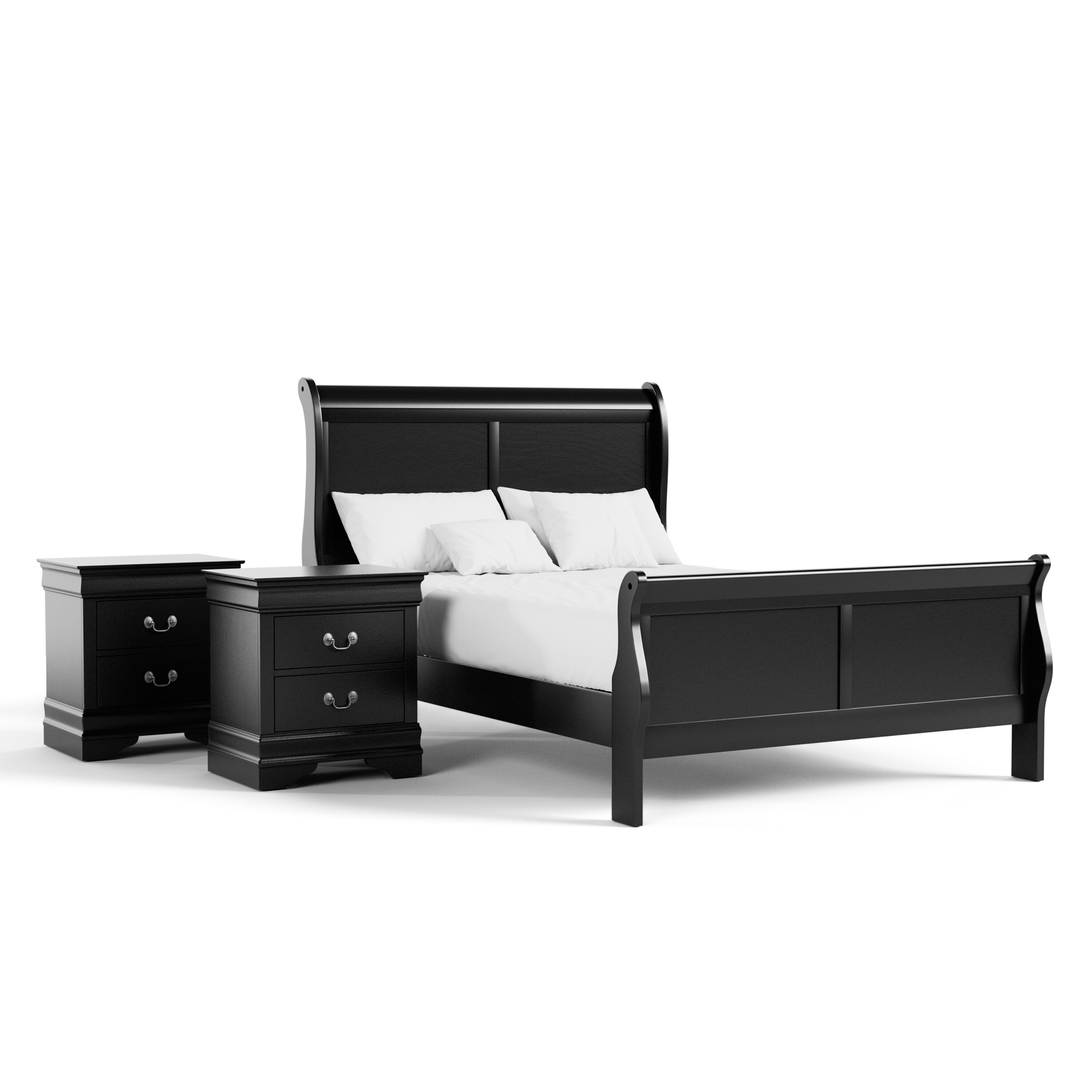 Furniture of America EC-7866BK-F-2NS Bedroom-Sets - View #2