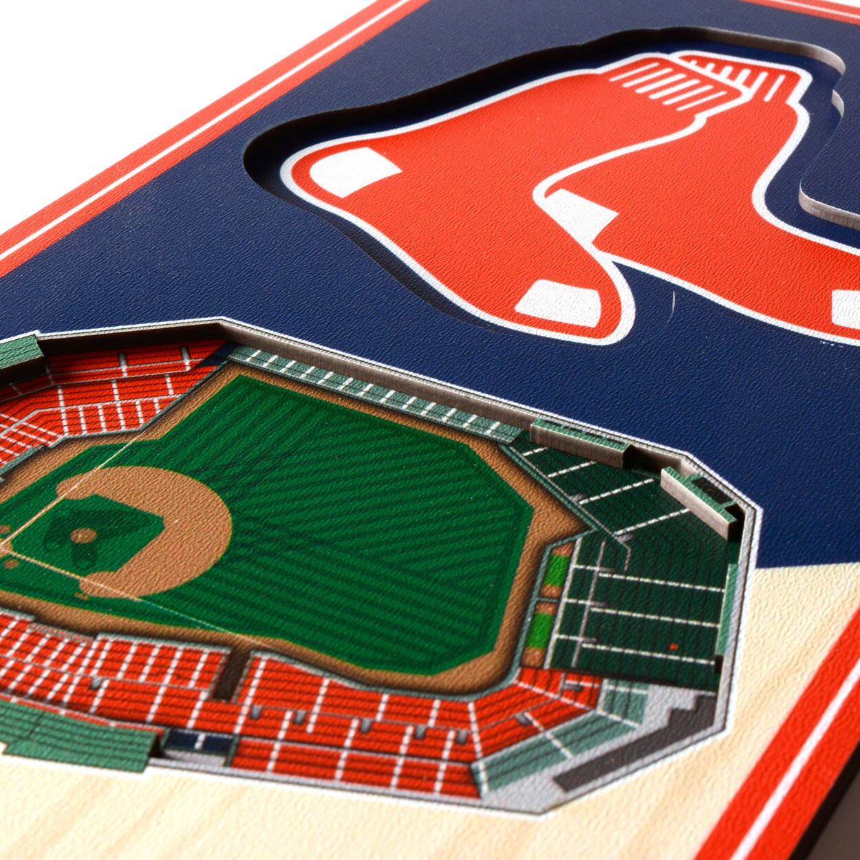 MLB Boston Red Sox StadiumViews 3-D Wall Art - Fenway Park