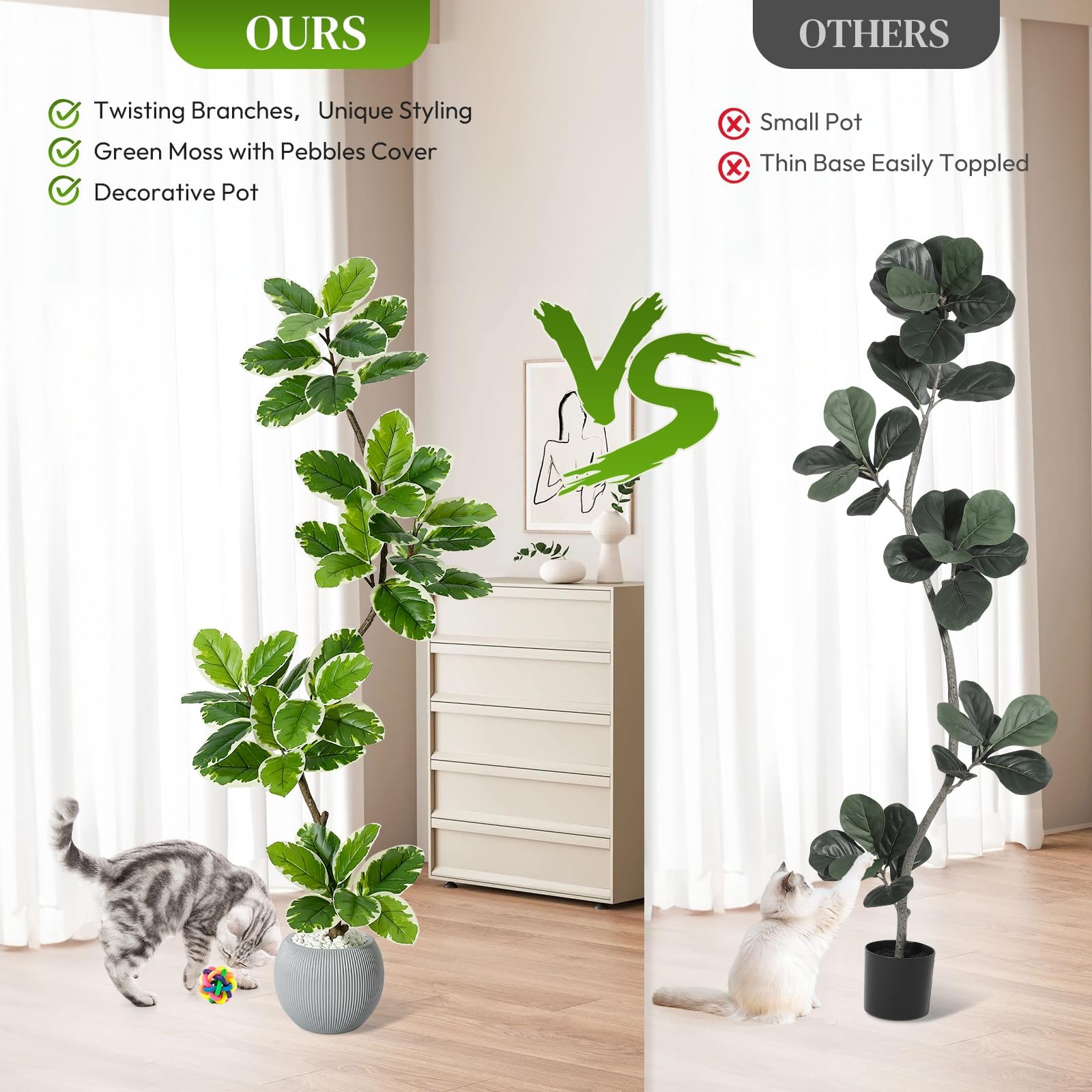 DEXSO ENCOREPHKBA8444 Artificial-Plants-Trees - View #2