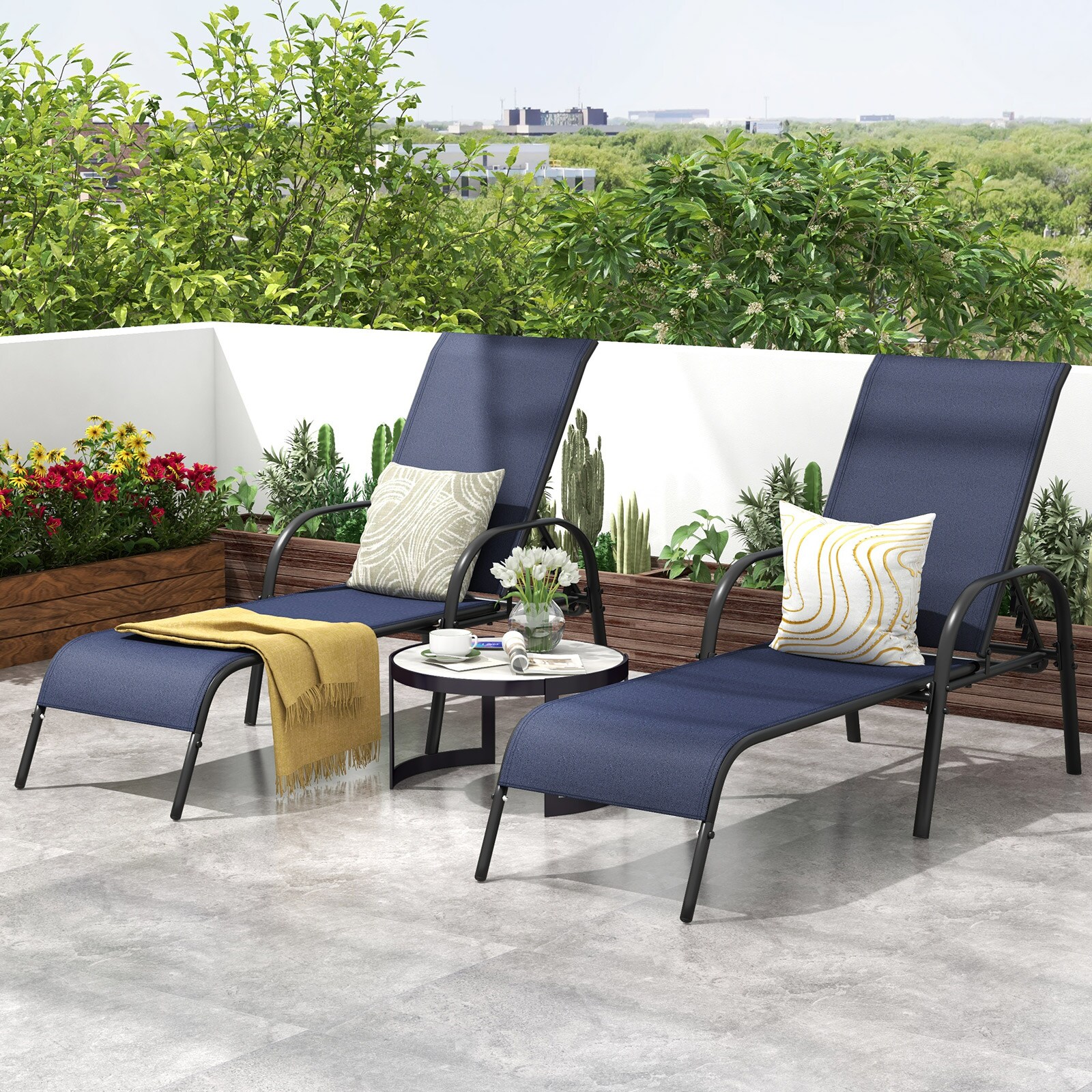WELLFOR BASINGG08 Patio-Chairs - View #3