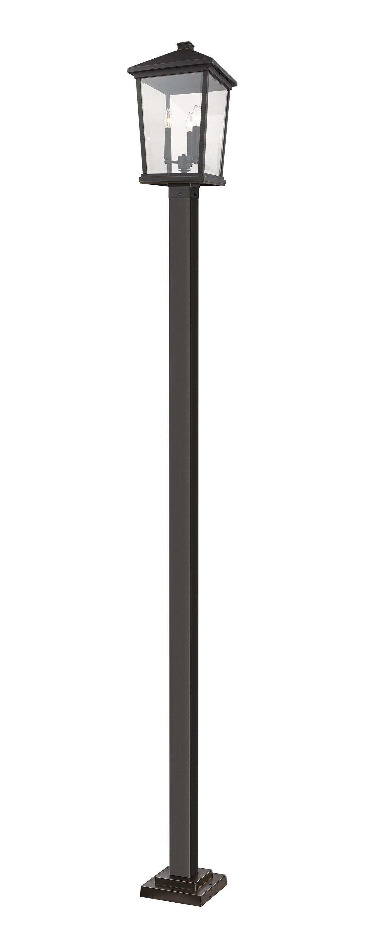 Z-Lite 568PHXLS-536P-ORB Beacon 107-in Oil Rubbed Bronze Transitional Outdoor Post Light
