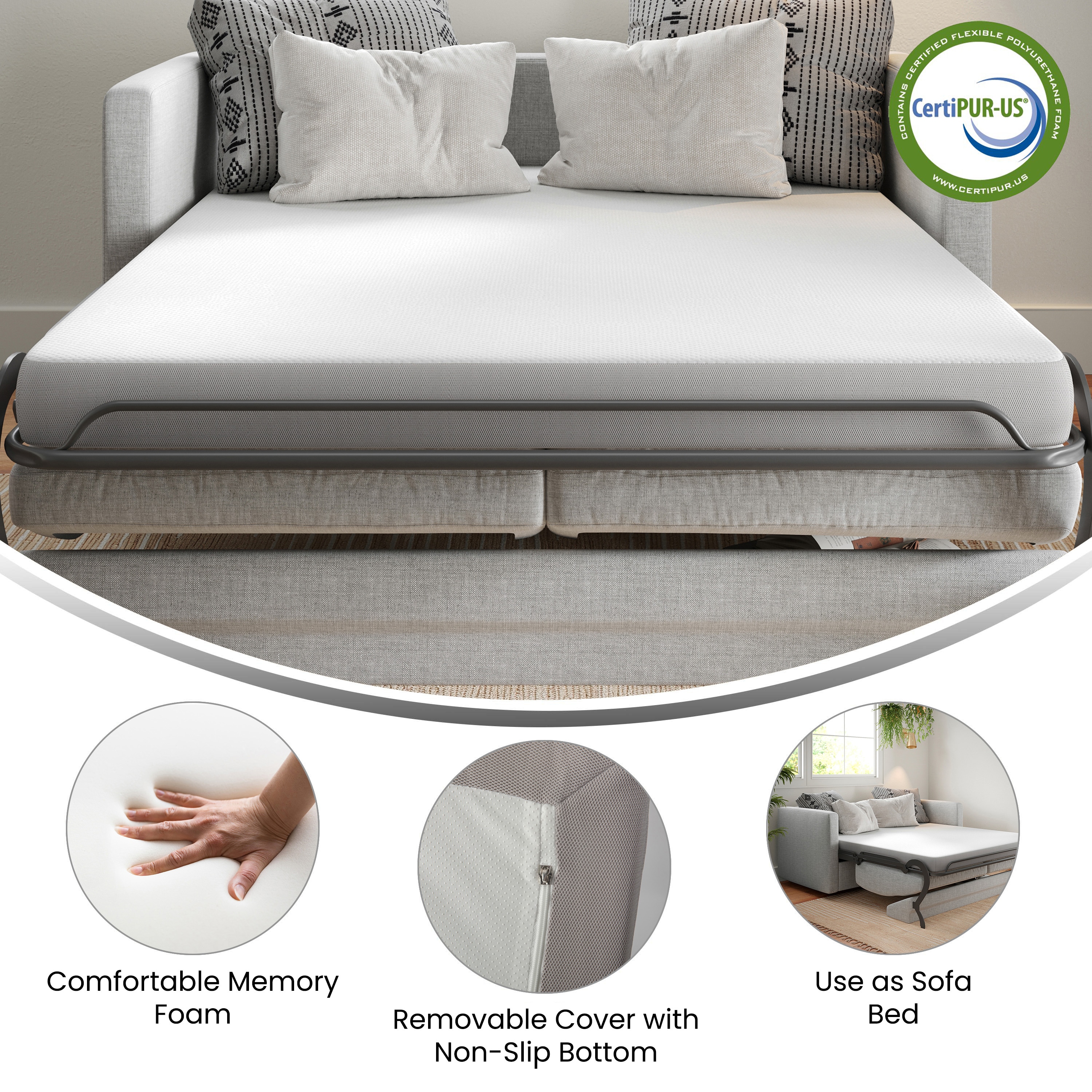 Flash Furniture 196861131936 Mattresses-Boxsprings - View #3