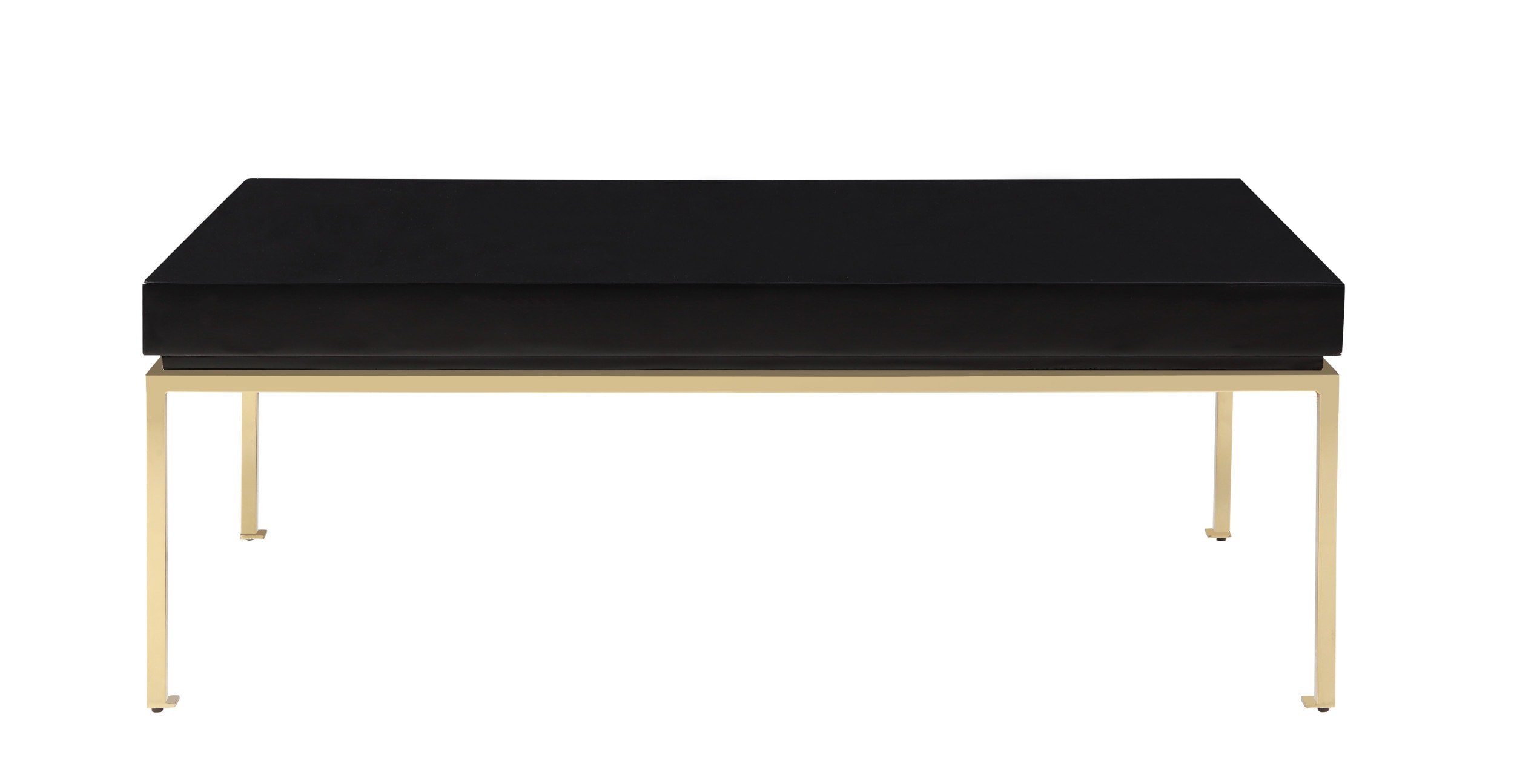 Chic Home Design FST2960-LW Alcee Black Modern Coffee Table
