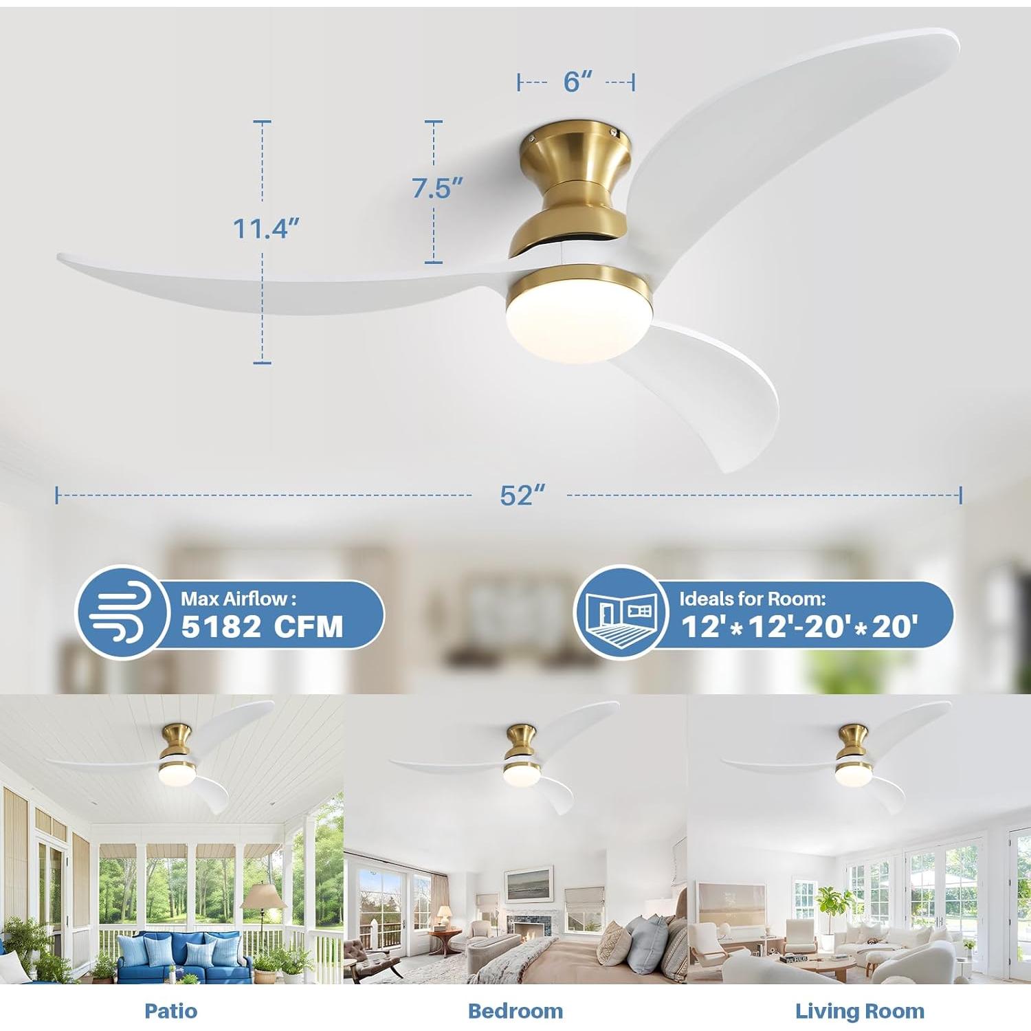 Bayfeve BFKS-46904-CF Ceiling-Fans - View #2
