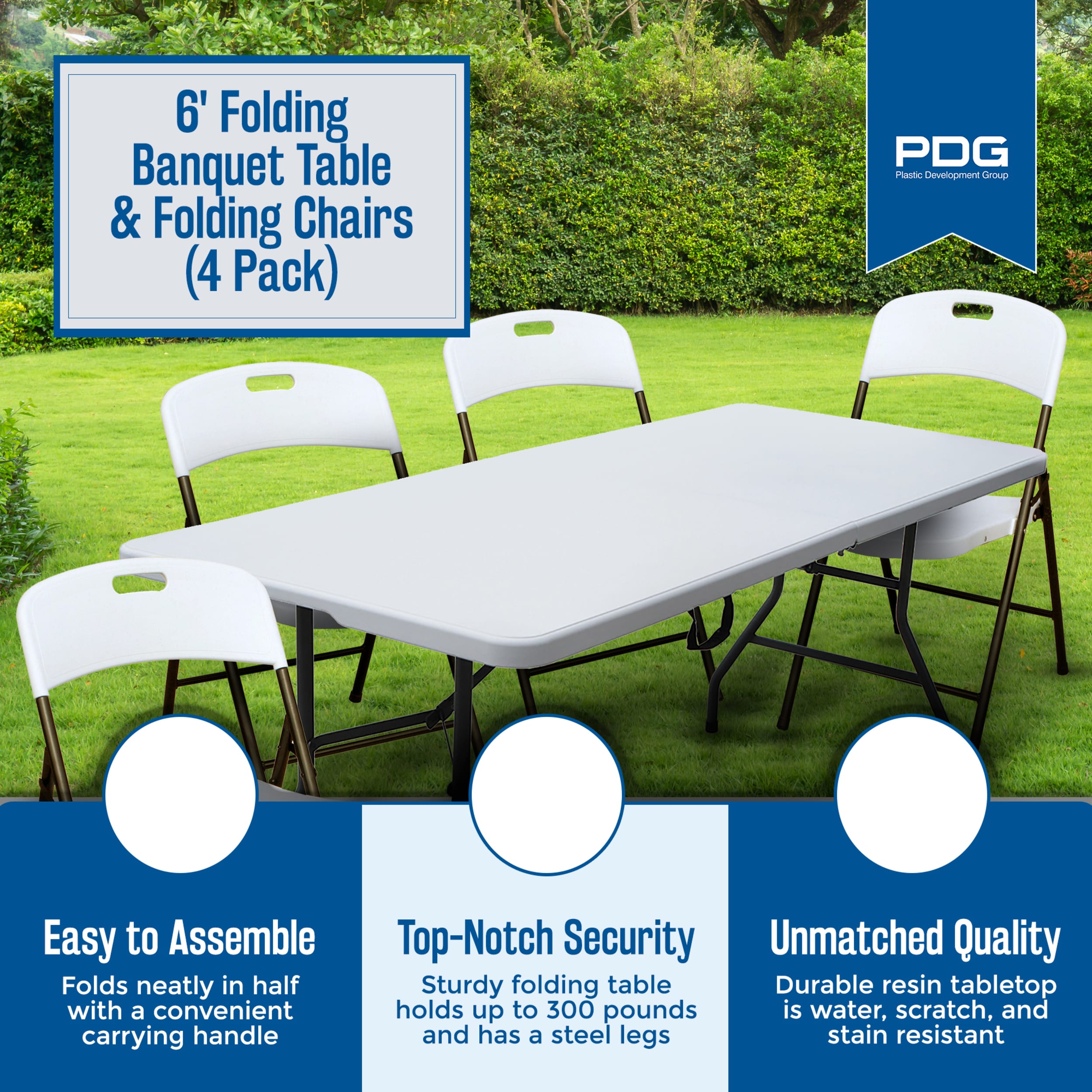 Plastic Development Group 188158 Folding-Tables - View #3