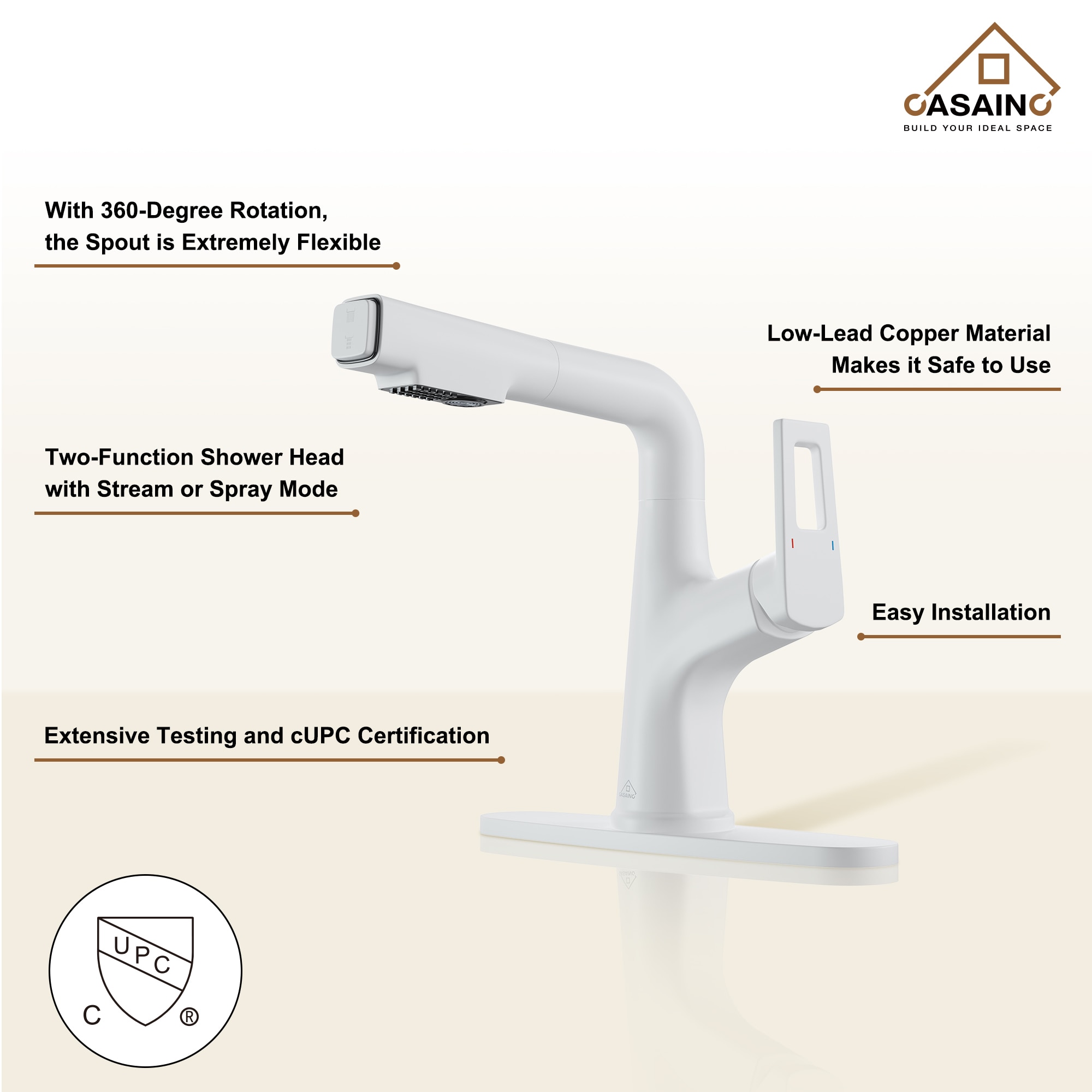 CASAINC ODB-LB-9901 Lavatory-Faucets - View #7