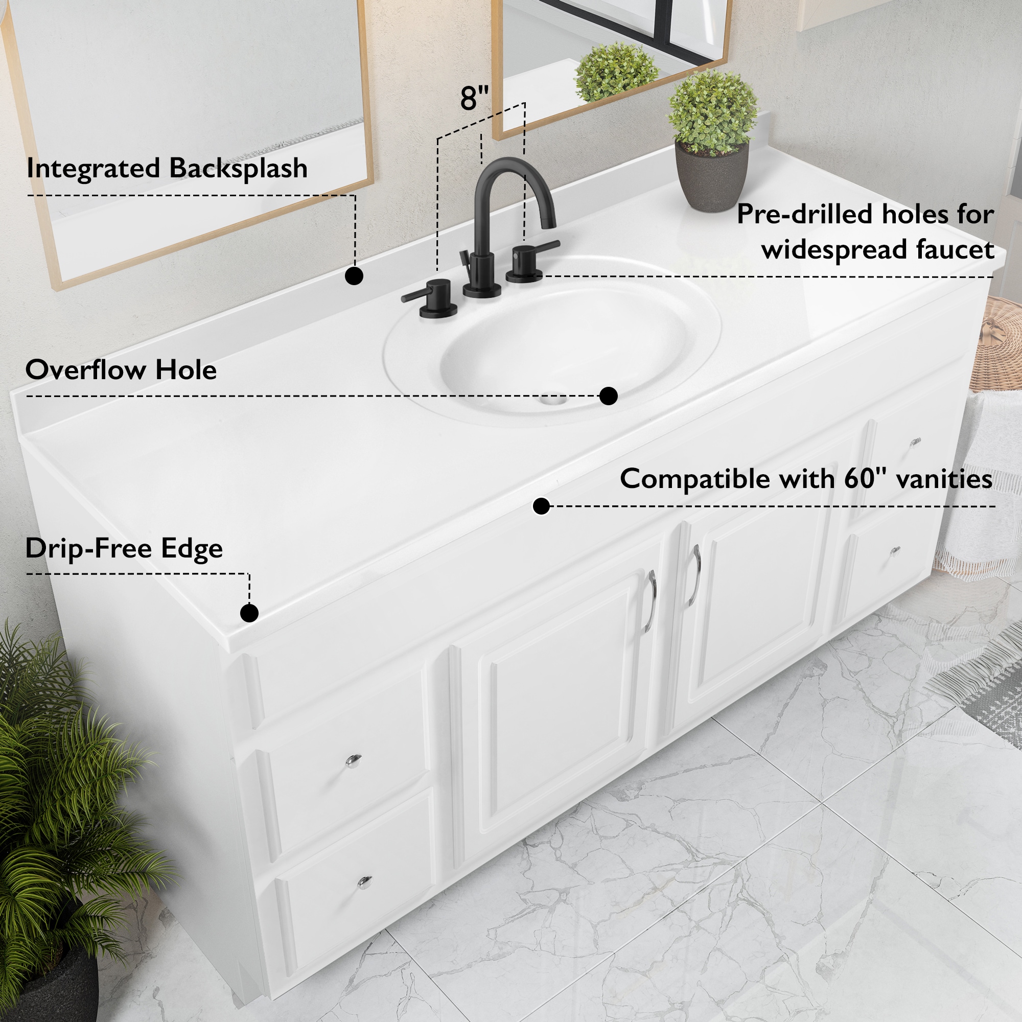 Design House 597435 Vanity-Tops - View #2