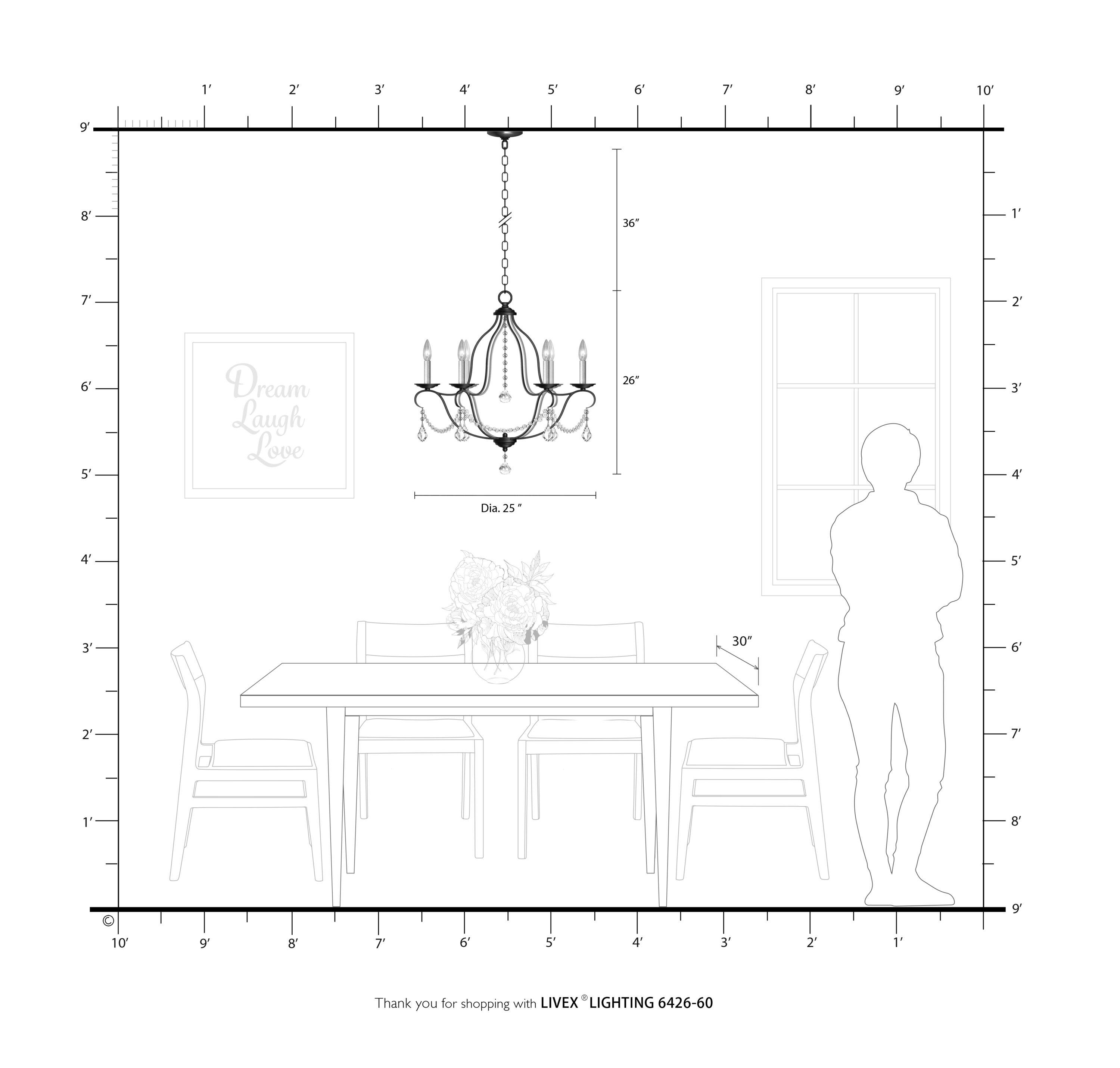 Livex Lighting 6426-60 b090015 - View #6