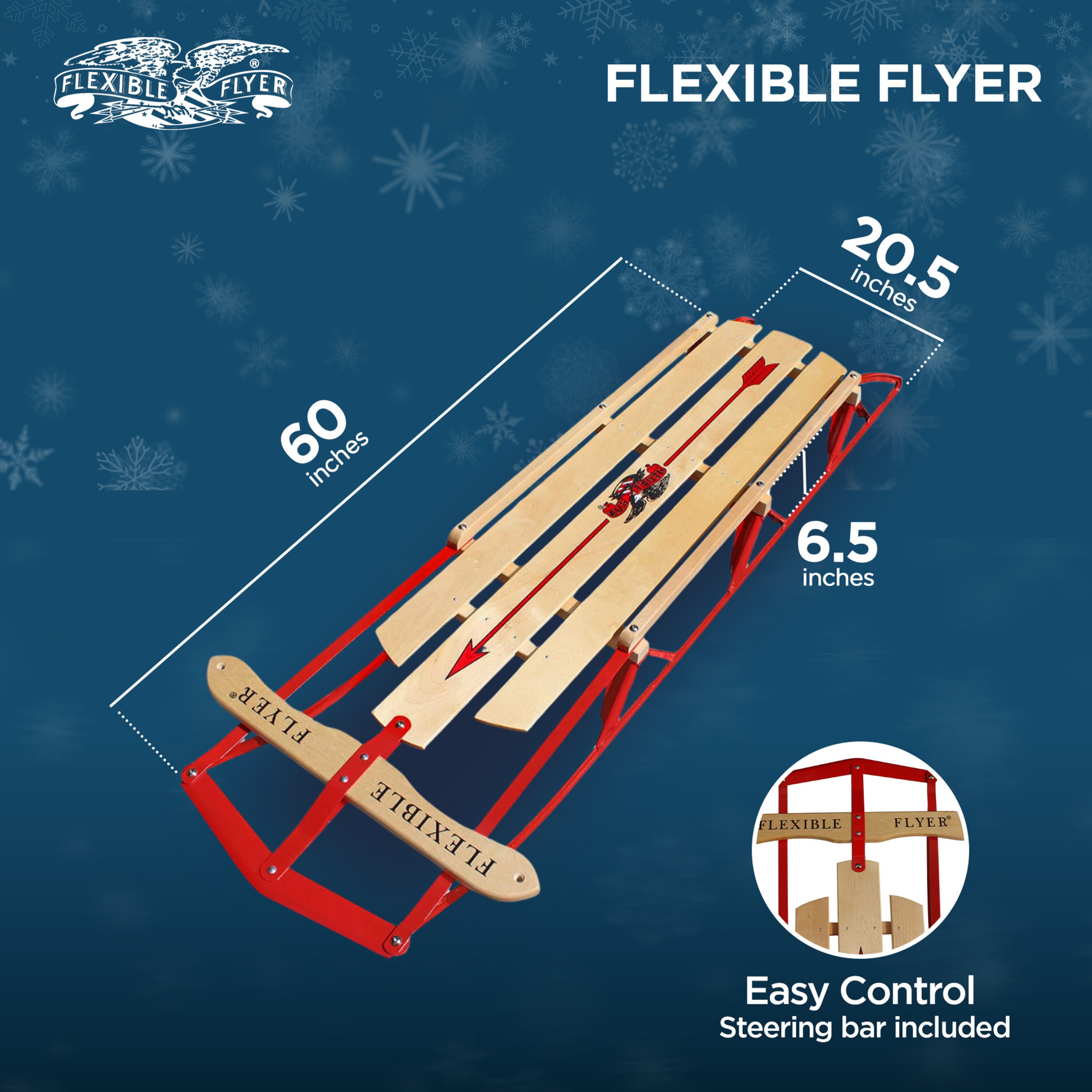 FLEXIBLE FLYER 255853 Snow-Sleds - View #3