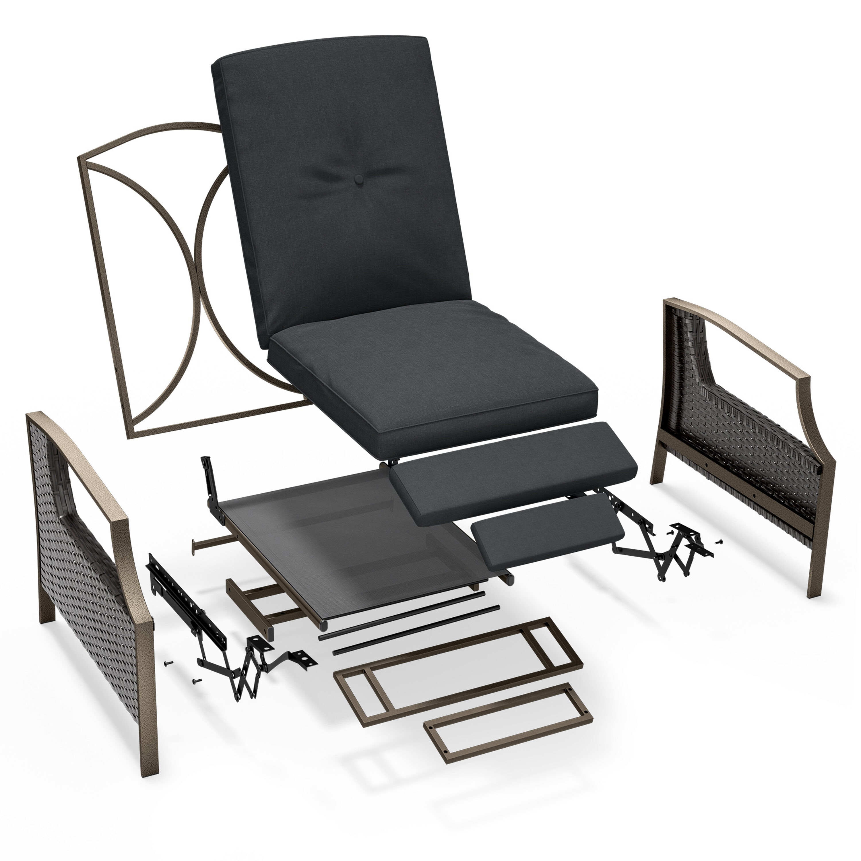 JEAREY KDTSTY-01GY Patio-Chairs - View #13