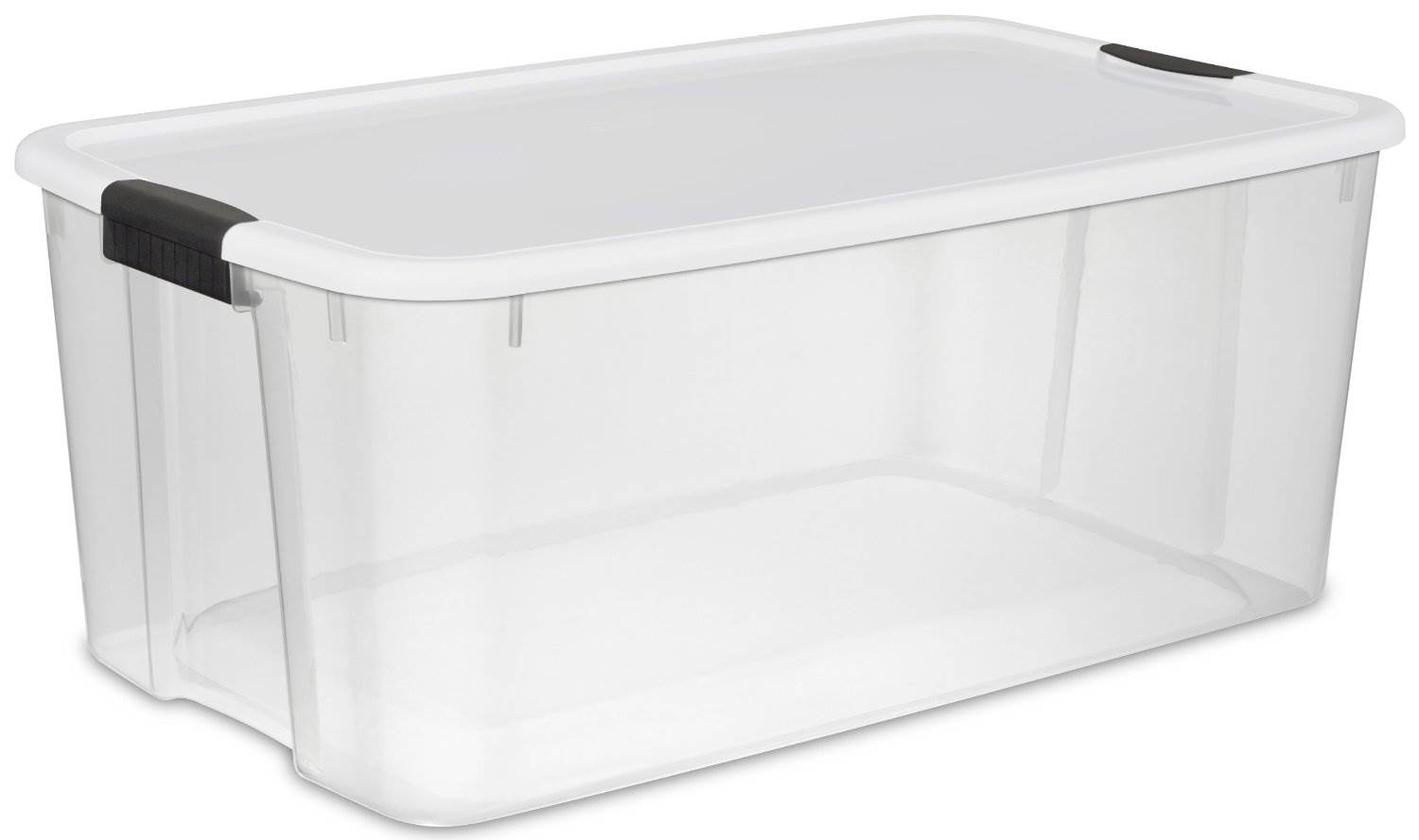 Sterilite Corporation 32-Pack Medium 14-Gallons (56-Quart) Clear Tote with  Latching Lid in the Plastic Storage Containers department at