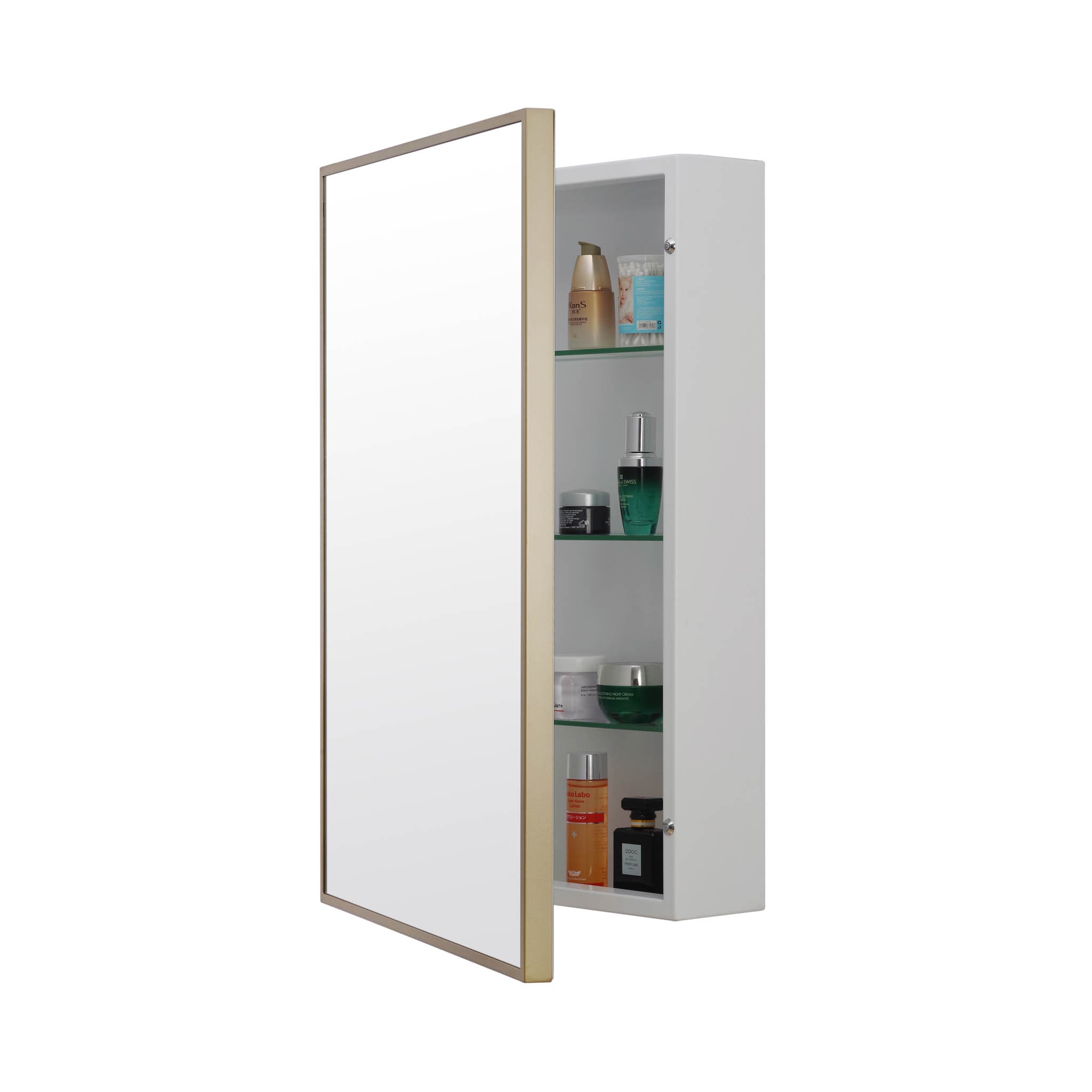  8802-GOLD Bathroom-Medicine-Cabinets - View #3