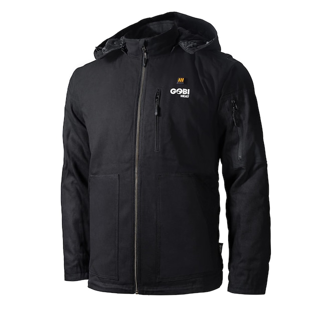 Gobi Heat Men's Black Heated Jacket (Small) in the Work Jackets & Coats