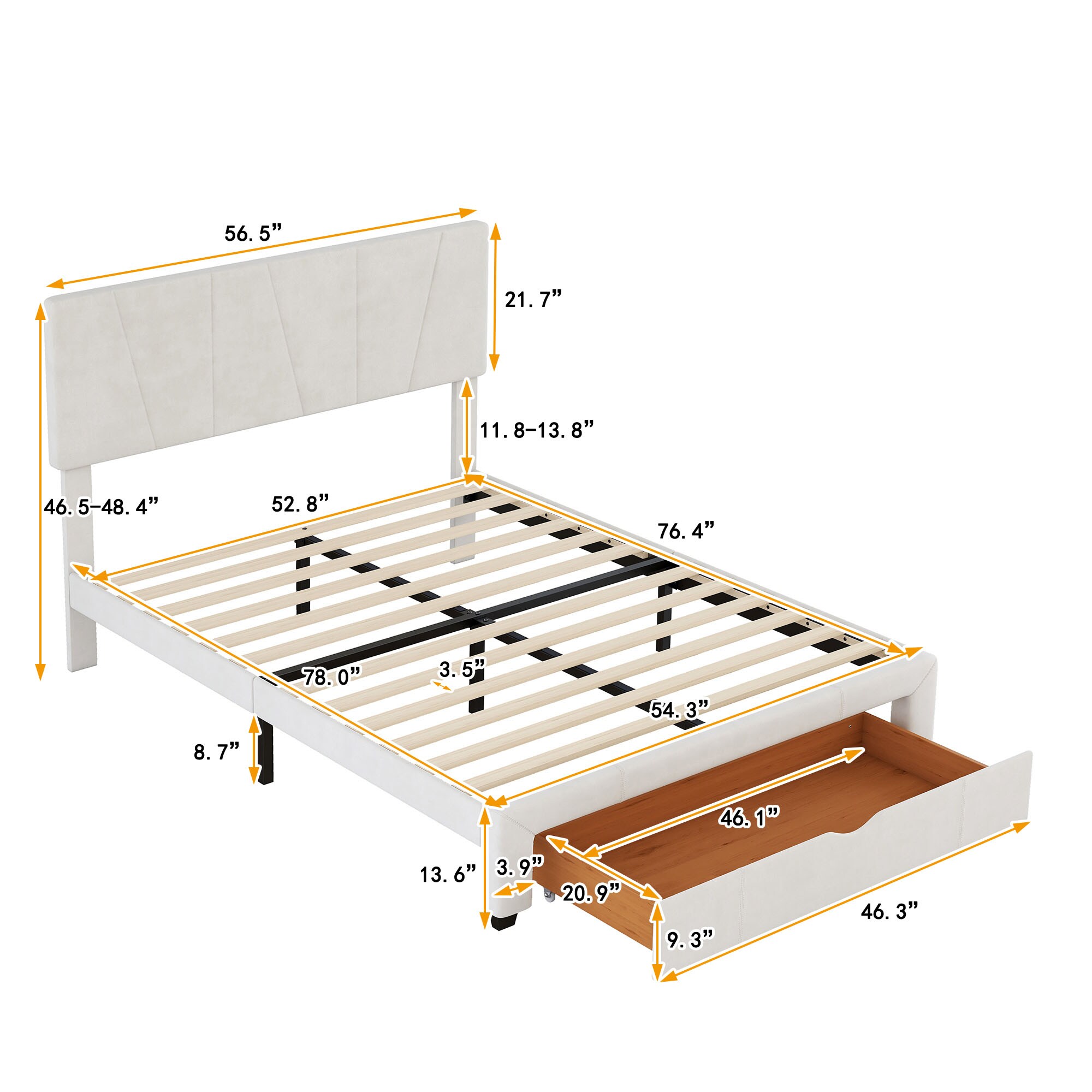 CASAINC WM-WF212826AAE beds - View #6