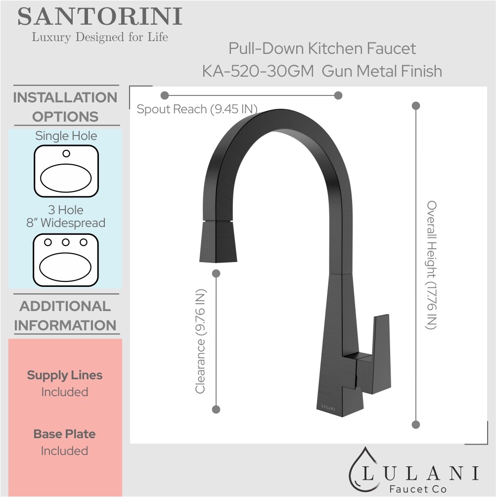 Lulani KA-520-30GM Kitchen-Faucets - View #5