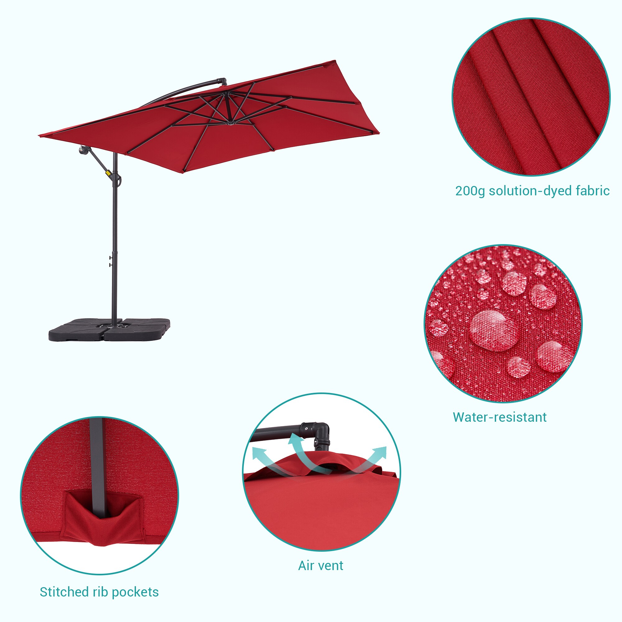 ACEGOSES LW-51RD Umbrellas-2 - View #4