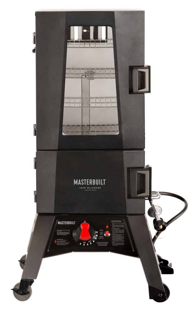 Masterbuilt John McLemore Signature Series 713-Sq in Black Gas Smoker in  the Gas Smokers department at