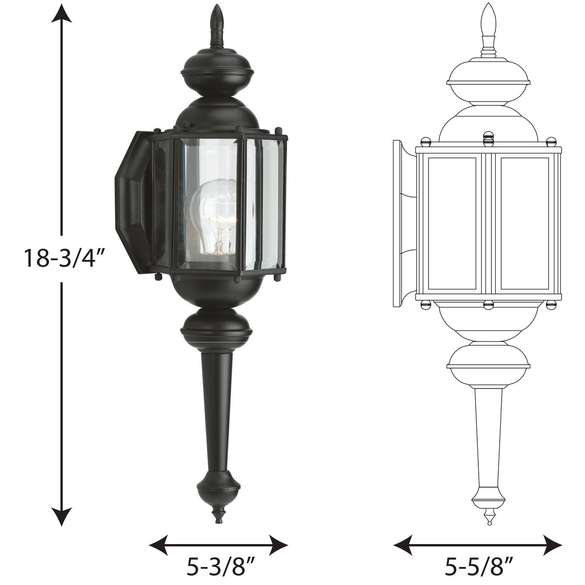 Progress Lighting P5758-31 Outdoor-Wall-Lighting - View #2