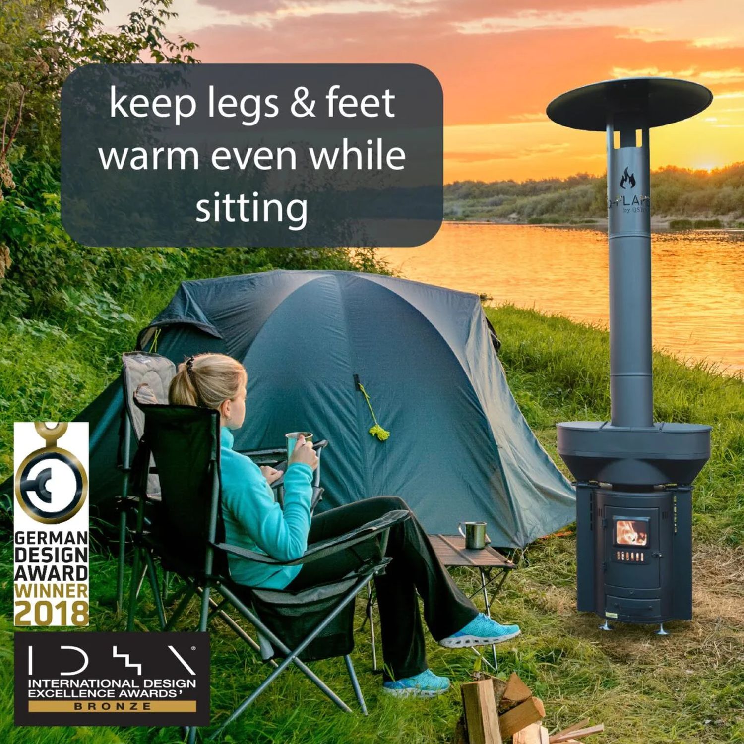 QStoves Q05X Outdoor-Woodburning-Firepits - View #3