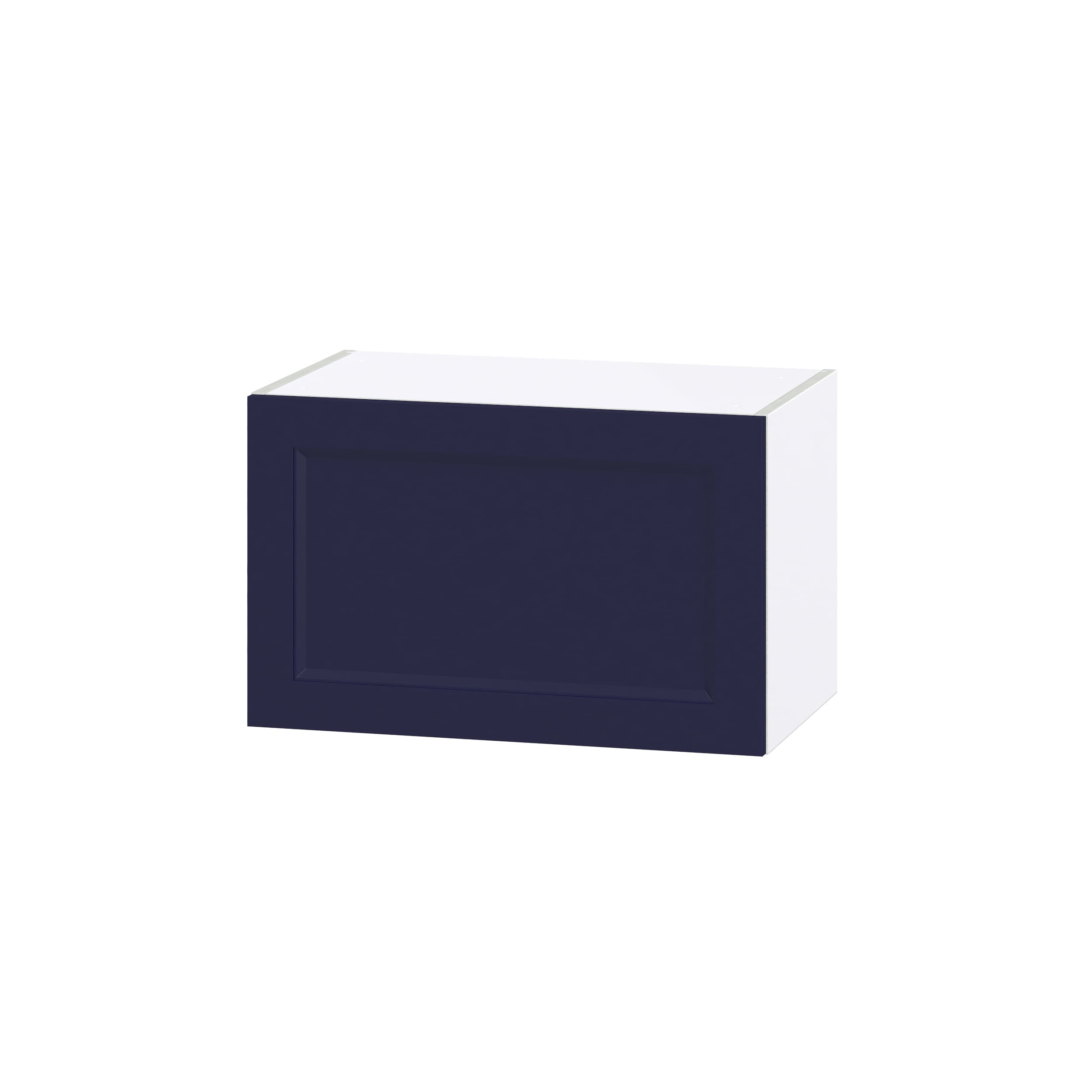 Hugo&Borg DSWLU2415-LO Lorette 24-in W x 15-in H x 14-in D Navy Blue Wall Fully assembled Cabinet (Recessed Panel Shaker)