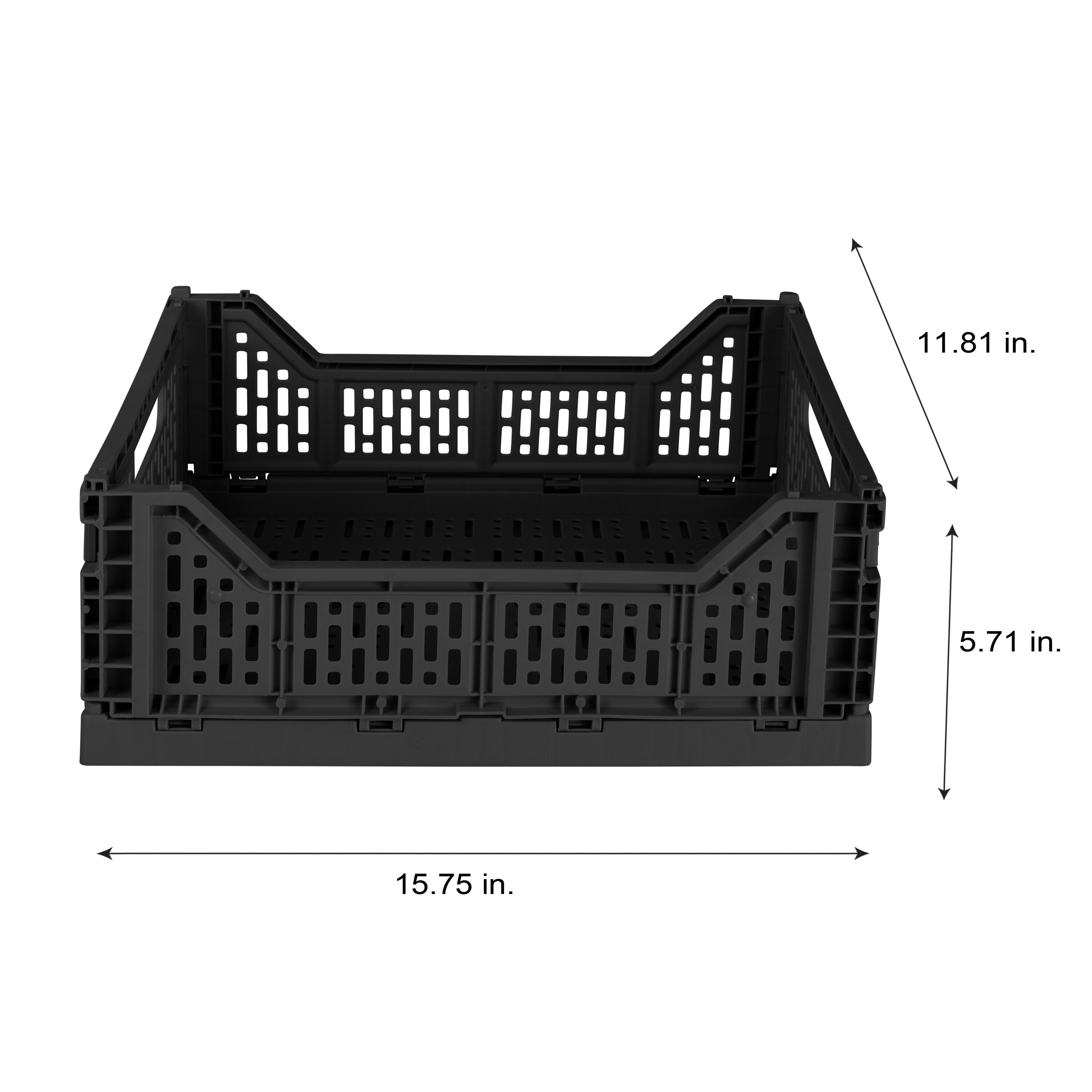 Simplify 21327-BLACK Bins-Baskets - View #4