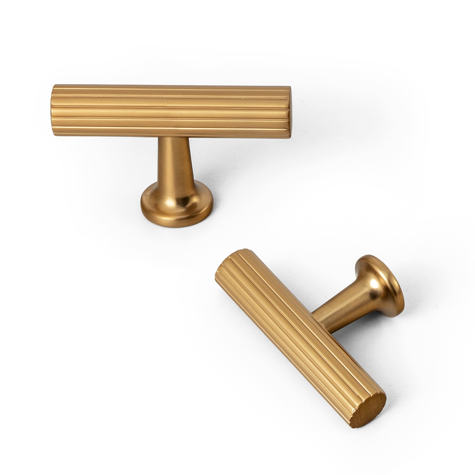 Miaokesen 9596UBR-TDK 2-3/16-in Champagne Bronze Mushroom Modern Cabinet Knob 6 -Pack
