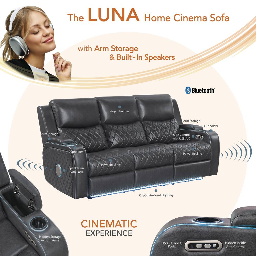 Steve Silver LUN800KS Sofas-Loveseats - View #2
