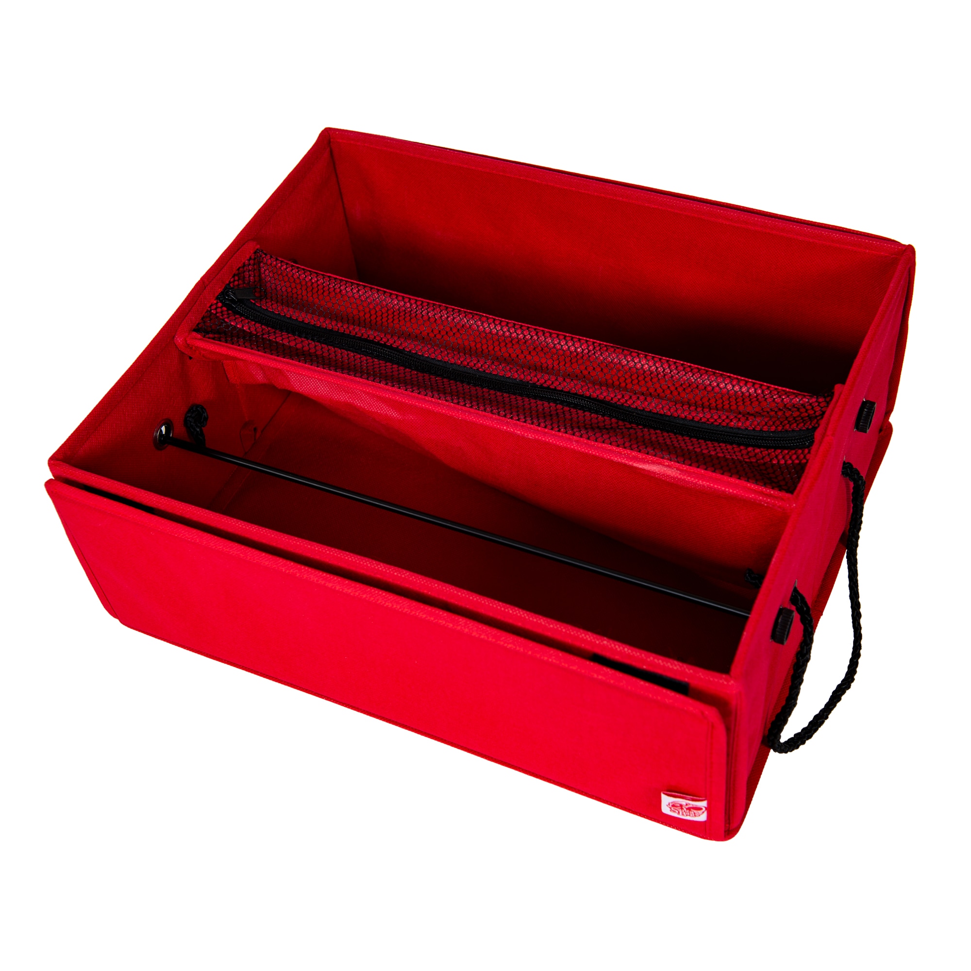 Santa's Bags Ribbon Storage Box - Red