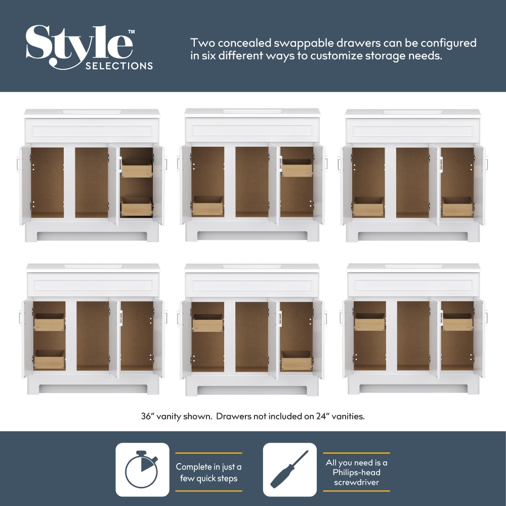 Style Selections C51136 Bath-Vanity-Combo - View #5
