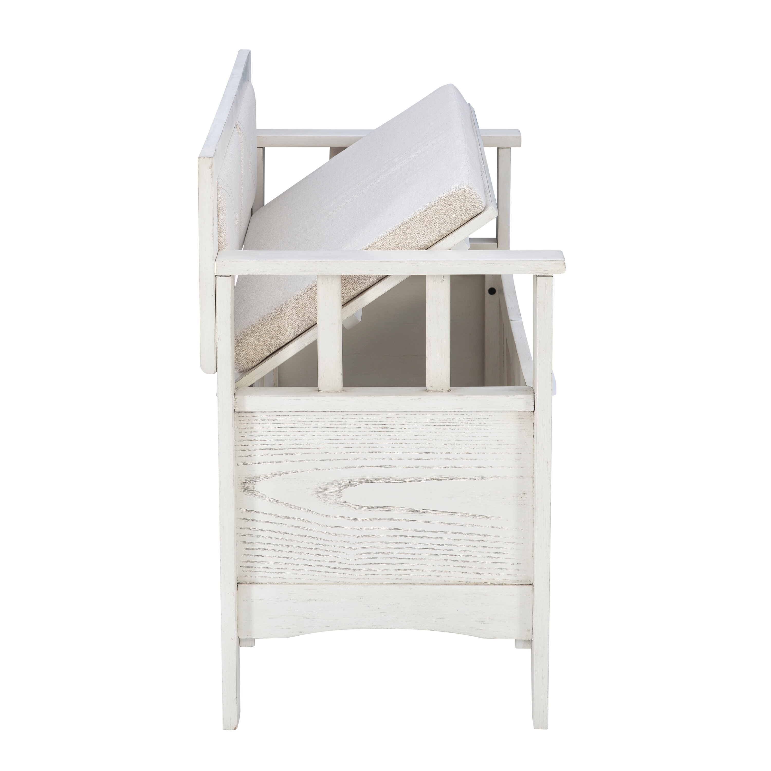 Linon LOWES2149 bench - View #3