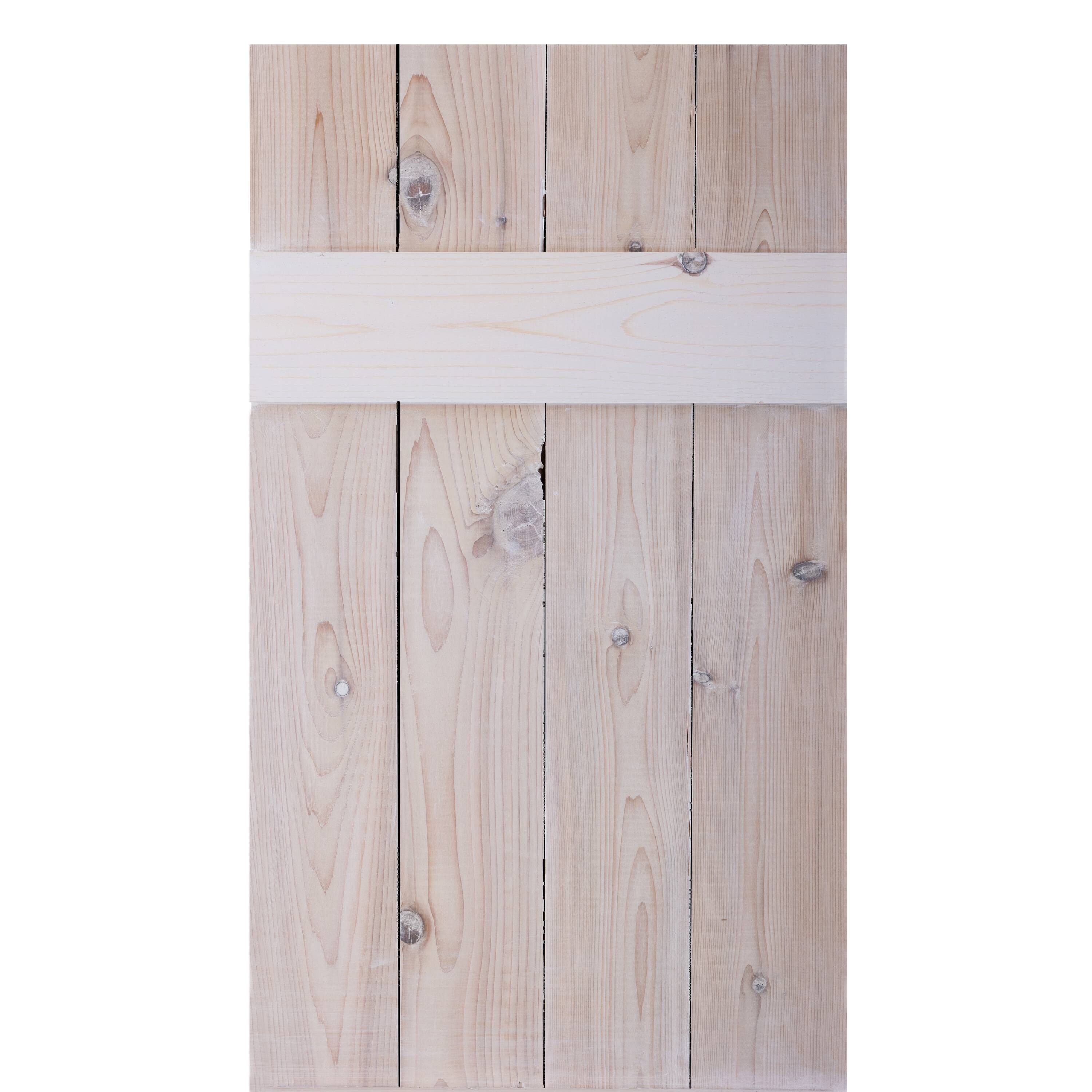 Whitewash Cedar 72" Board and Batten Shutters Set