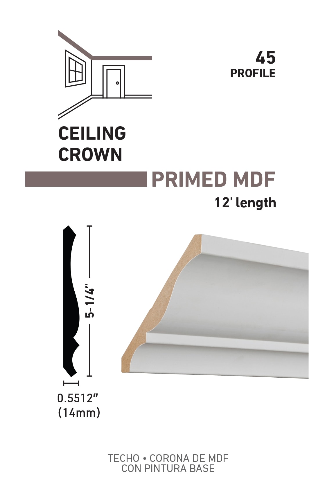 RELIABILT L04045512 Crown-Moulding - View #3