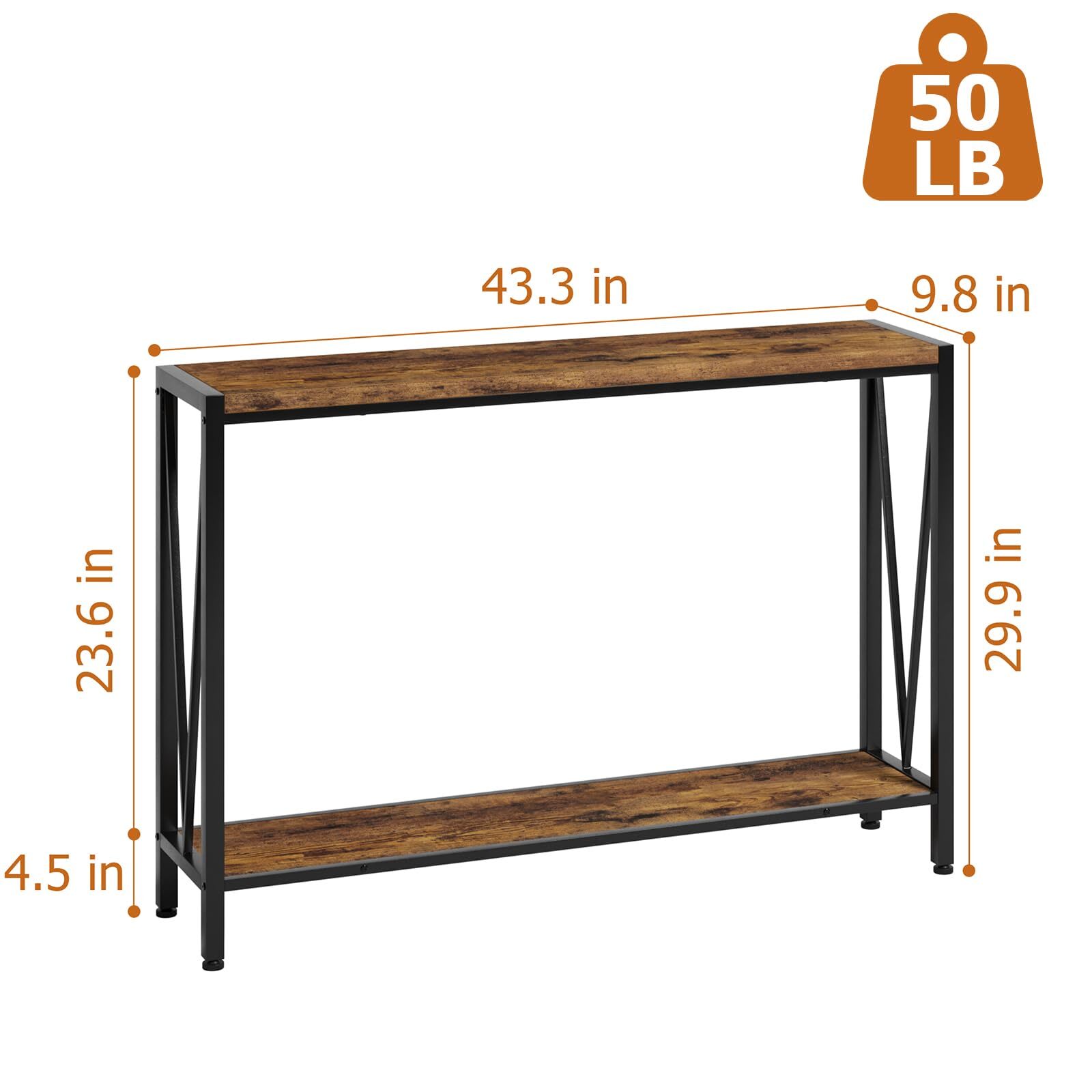 Qeetex JJXXGZ-PHK-33YA1128 Console-Sofa-Tables - View #3